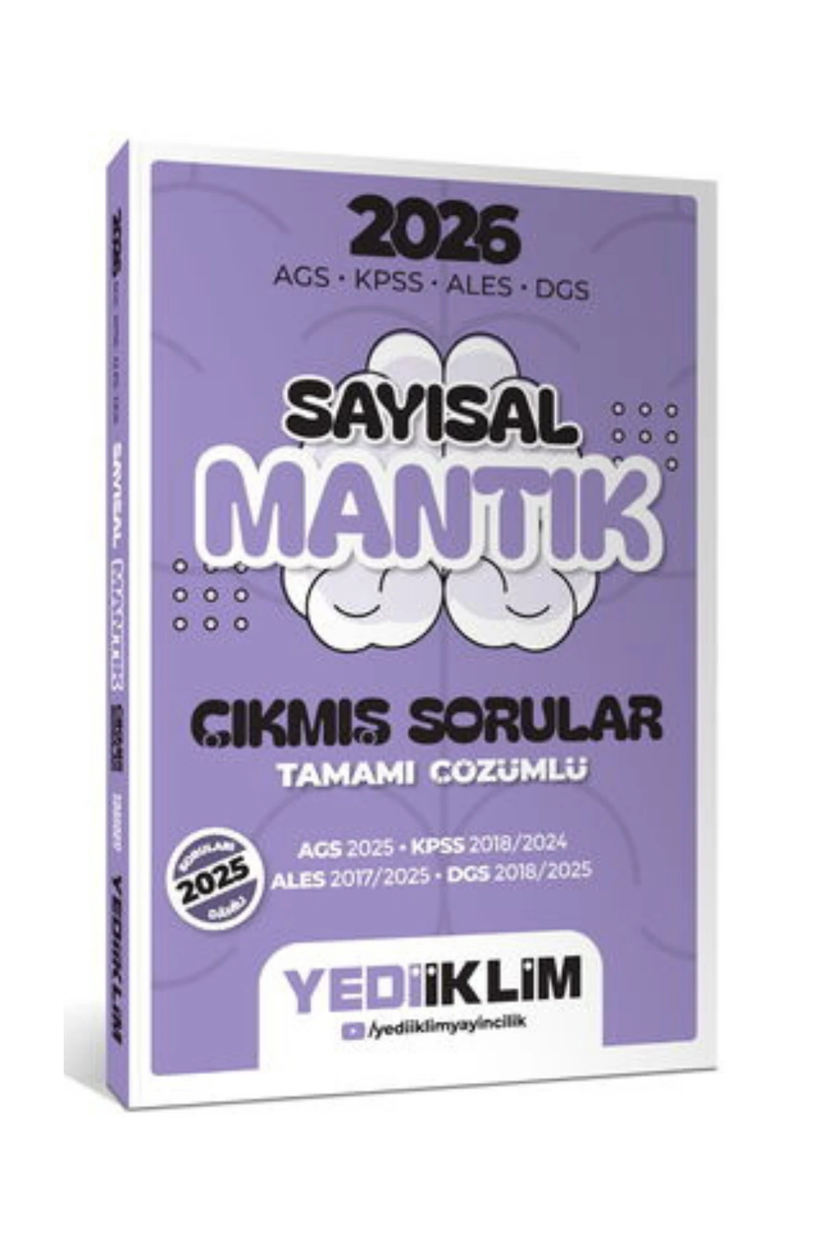2026 AGS KPSS ALES DGS Sayısal-Sözel Mantık Tamamı Çözümlü Çıkmış Sorular Seti