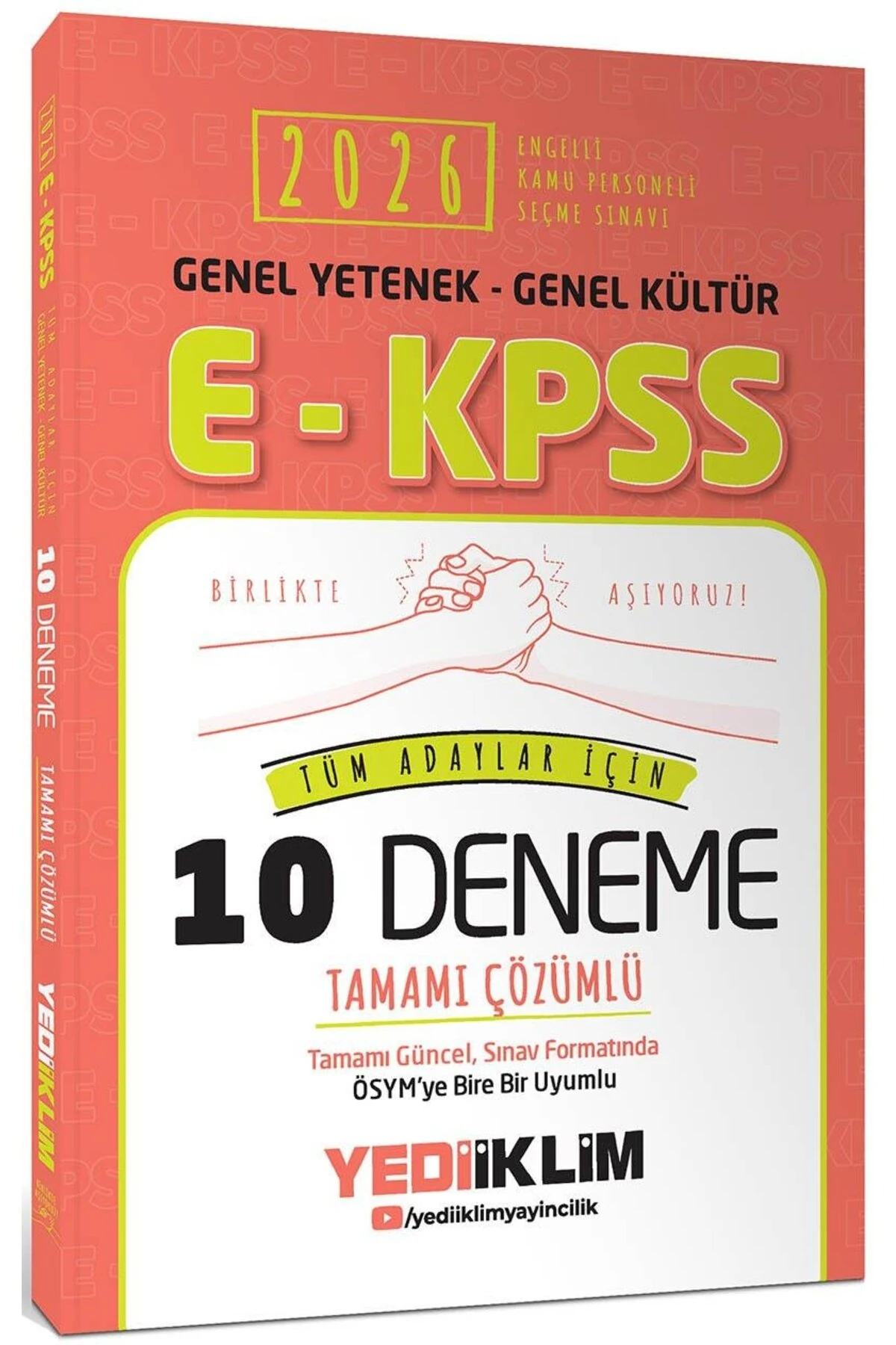 2026 EKPSS Genel Yetenek Genel Kültür Tüm Adaylar İçin Tamamı Çözümlü 10 Deneme