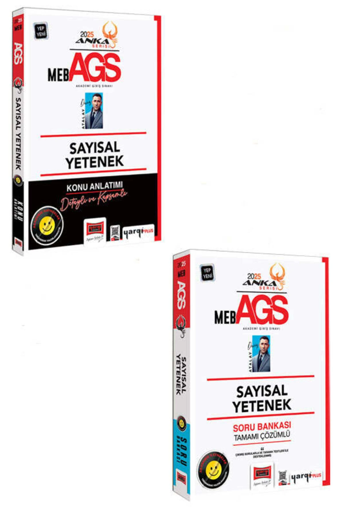 2025 MEB-AGS Anka Serisi Sayısal Yetenek Konu Anlatımı ve Soru Bankası Seti (2 Kitap)