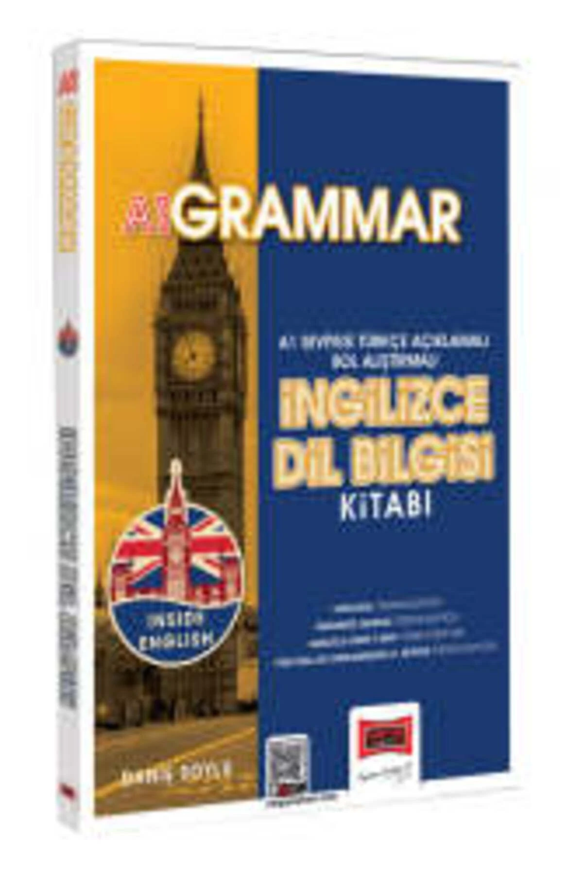 2024 Inside English A1 Grammar İngilizce Dil Bilgisi Kitabı