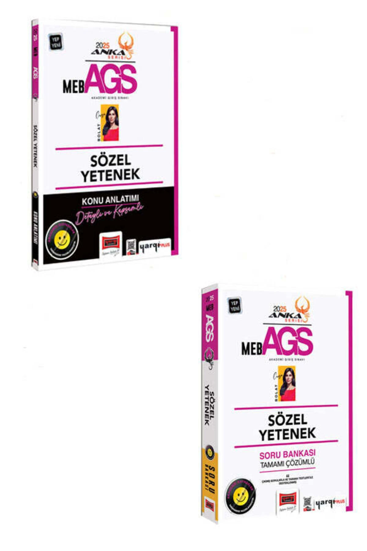 Yargı Yayınları 2025 MEB-AGS Anka Serisi Sözel Yetenek Konu ve Soru Bankası Seti