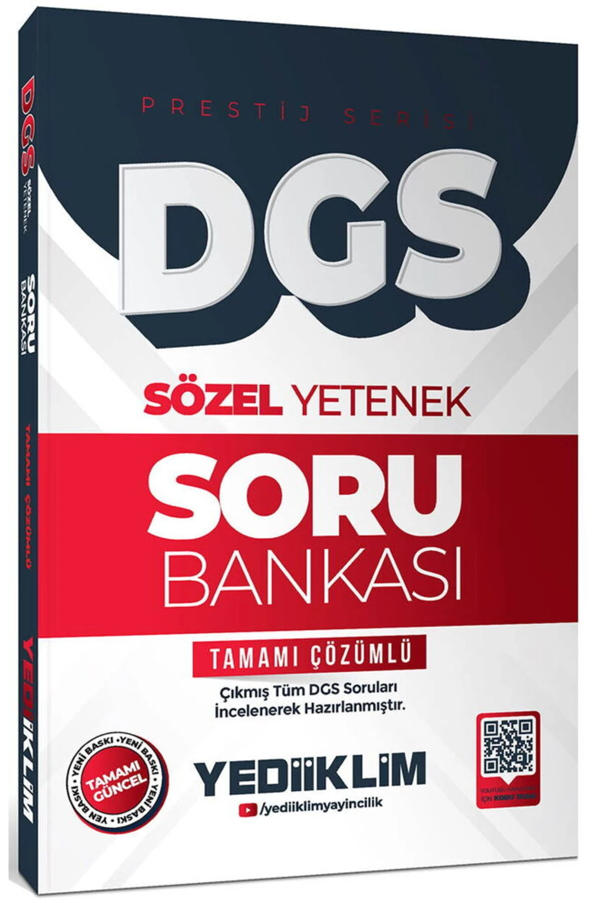 2026 DGS Prestij Serisi Sözel Yetenek Tamamı Çözümlü Soru Bankası