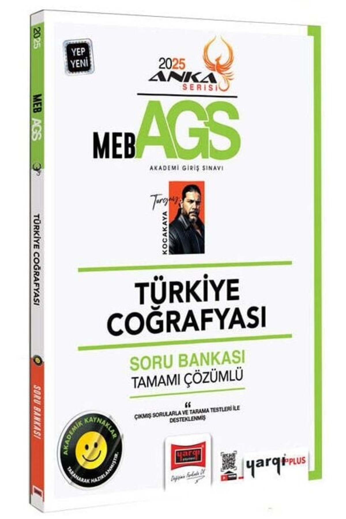 Yargı 2025 Meb-ags Türkiye Coğrafyası Soru Bankası Çözümlü Anka Serisi - Turgay Kocakaya Yargı Yayın