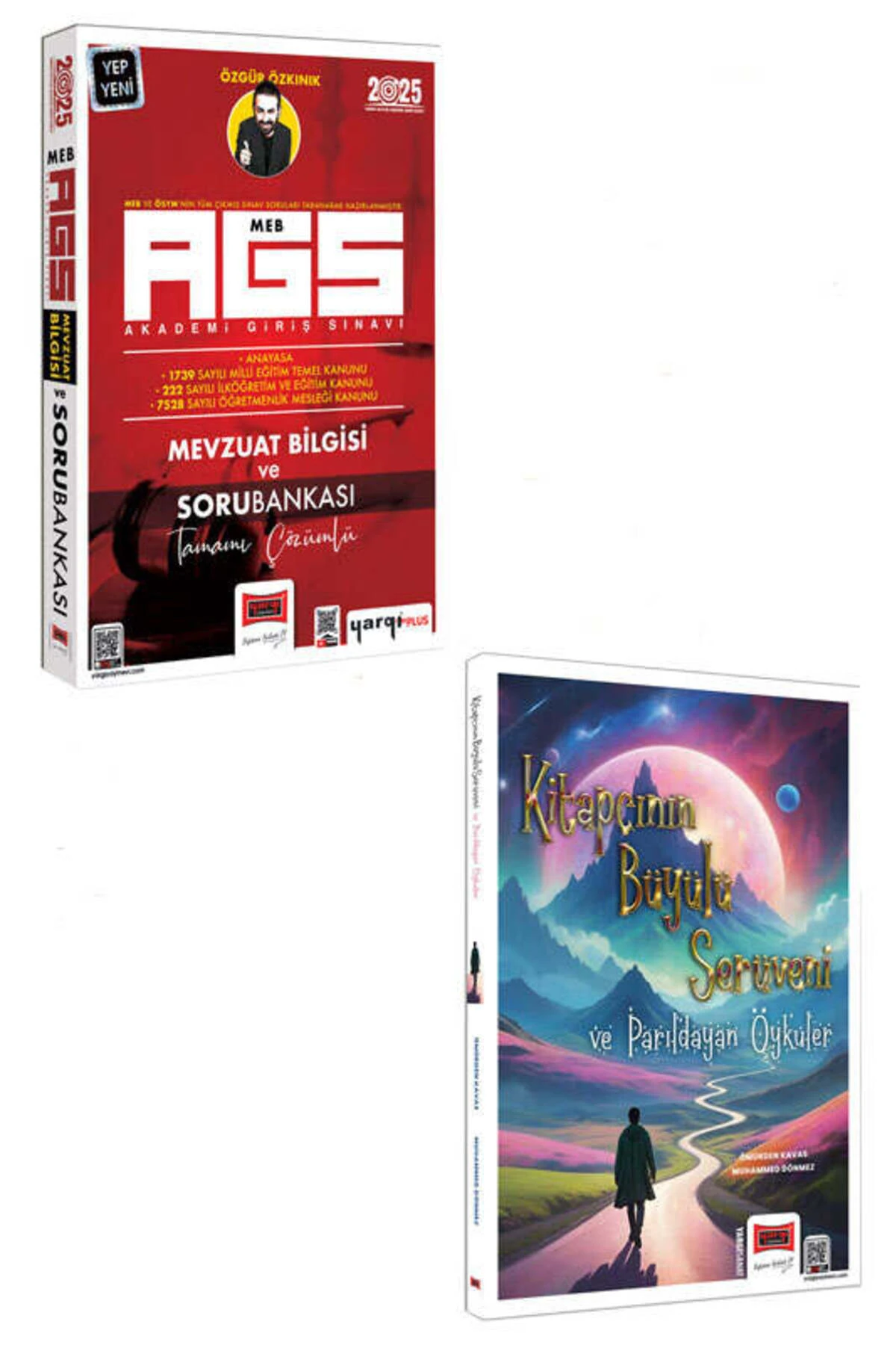 Yargı Yayınları 2025 MEB-AGS Mevzuat Bilgisi Soru Bankası ve Parıldayan Öyküler Seti