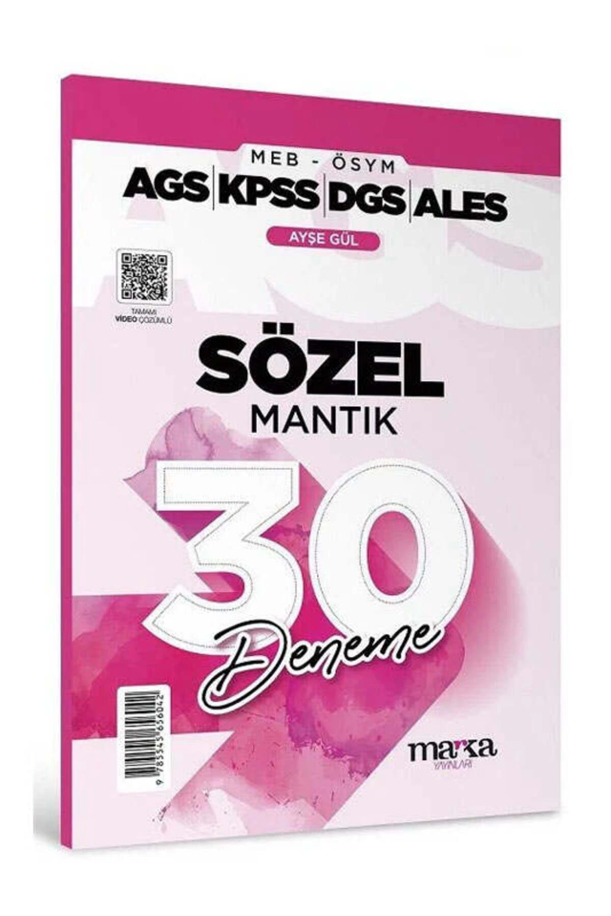 2026 Meb-ags Kpss Dgs Ales Sözel Mantık 30 Deneme