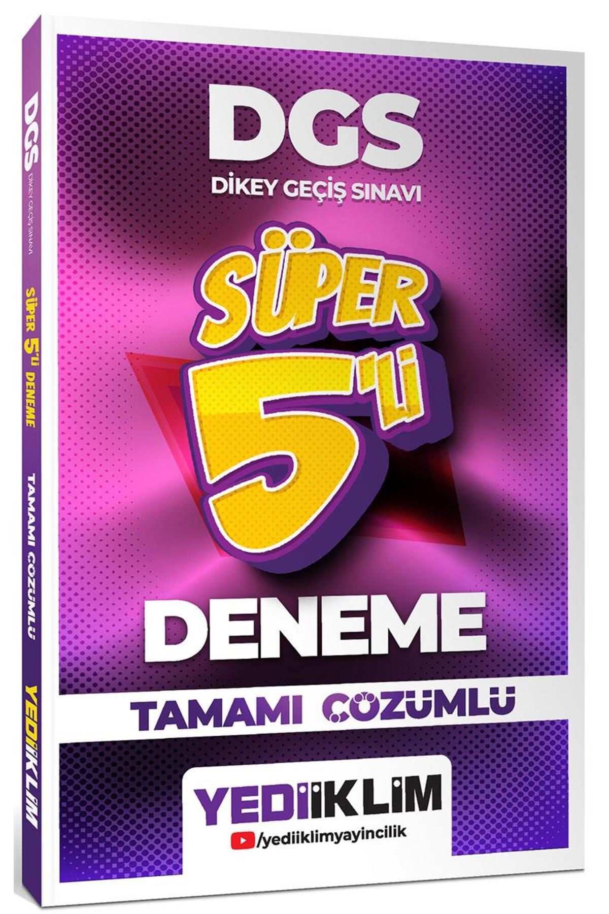 2026 DGS Tamamı Çözümlü Süper 5 li Deneme