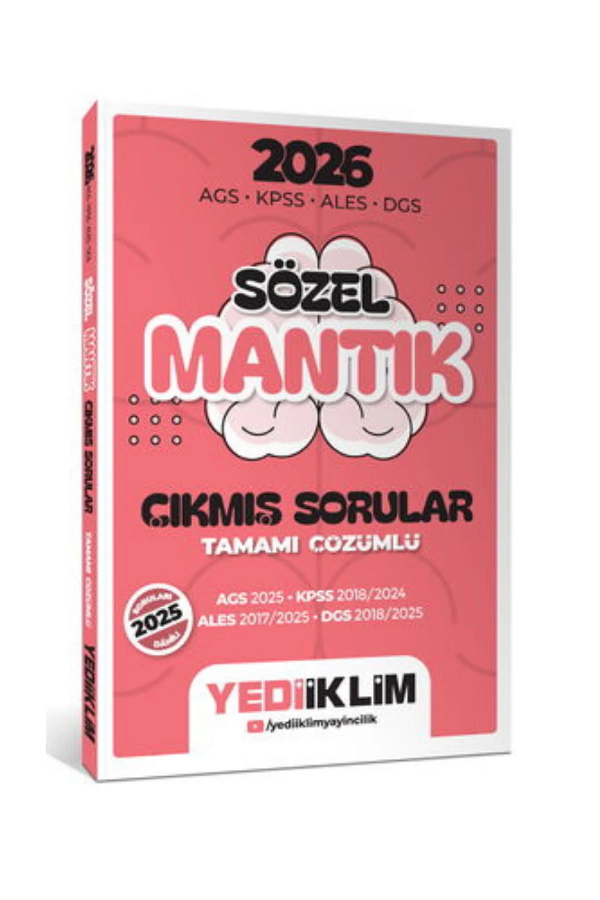 2026 AGS KPSS ALES DGS Sayısal-Sözel Mantık Tamamı Çözümlü Çıkmış Sorular Seti