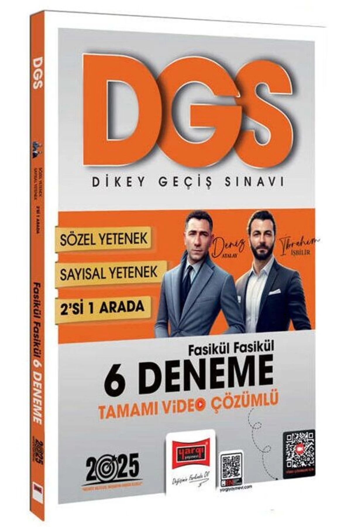 Yargı 2025 DGS 2 si Bir Arada 6 Deneme Fasikül Çözümlü - Deniz Atalay, İbrahim İşbilir Yargı Yayınla