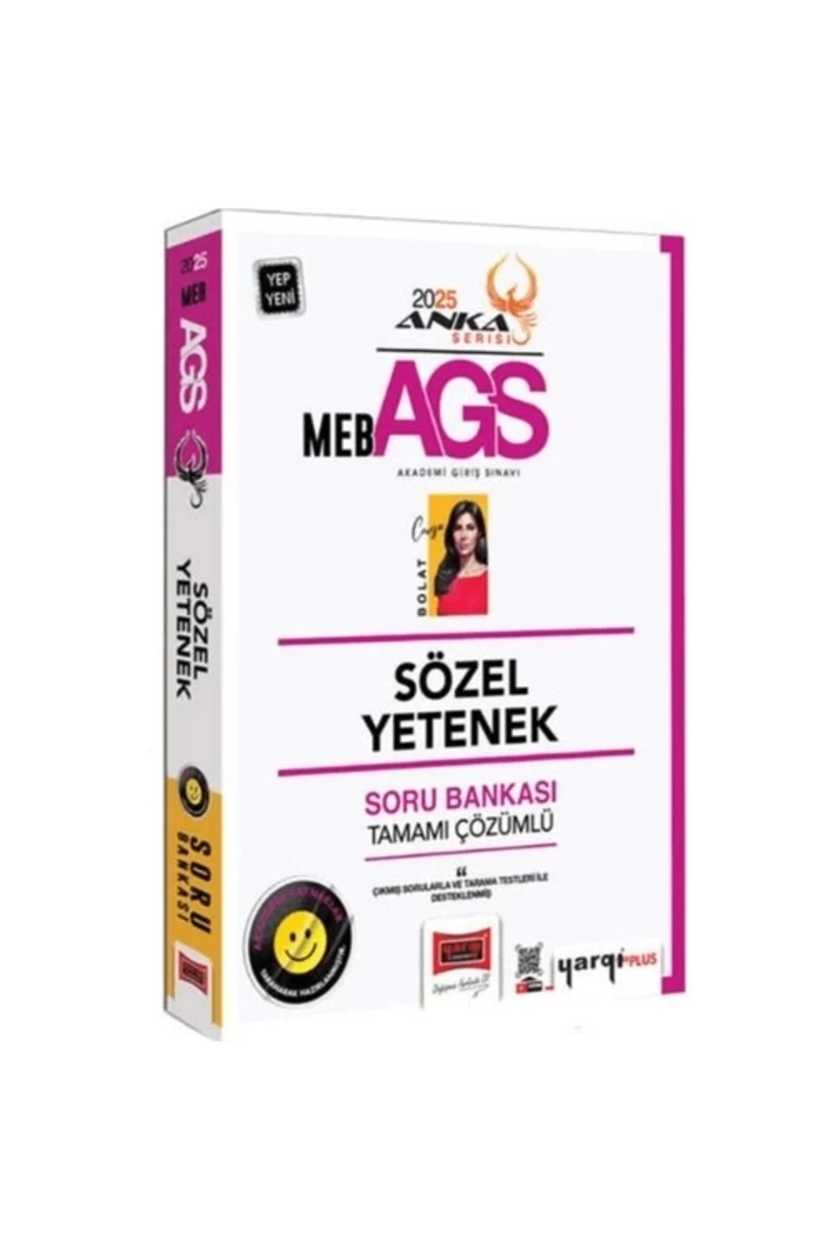 Yargı 2025 MEB-AGS Sözel Yetenek Soru Bankası Çözümlü Anka Serisi - Cansu Bolat Yargı Yayınları