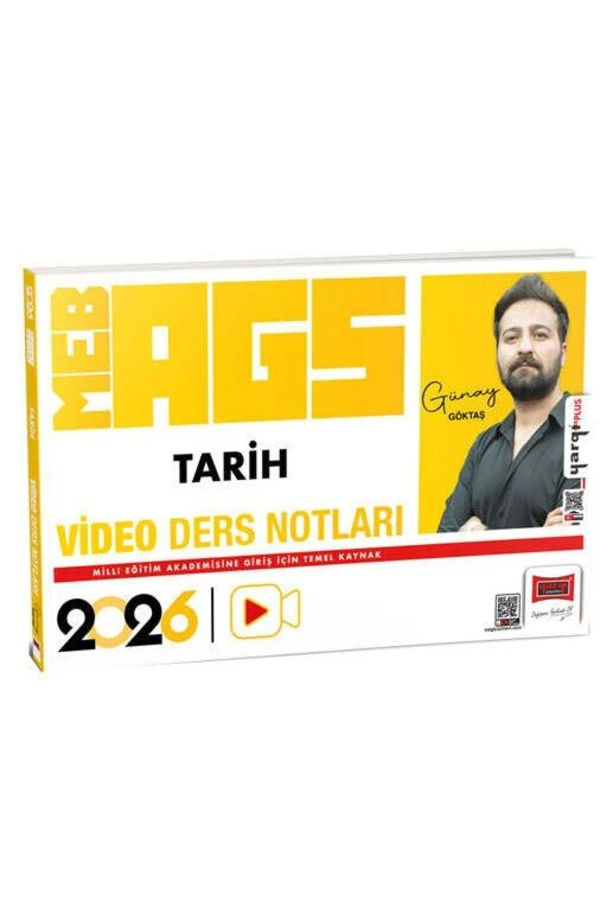 Yargı 2026 MEB-AGS Tarih Video Ders Notları - Günay Göktaş Yargı Yayınları