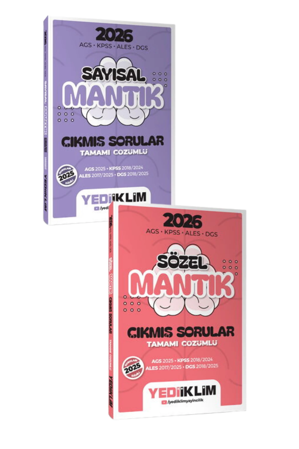 2026 AGS KPSS ALES DGS Sayısal-Sözel Mantık Tamamı Çözümlü Çıkmış Sorular Seti