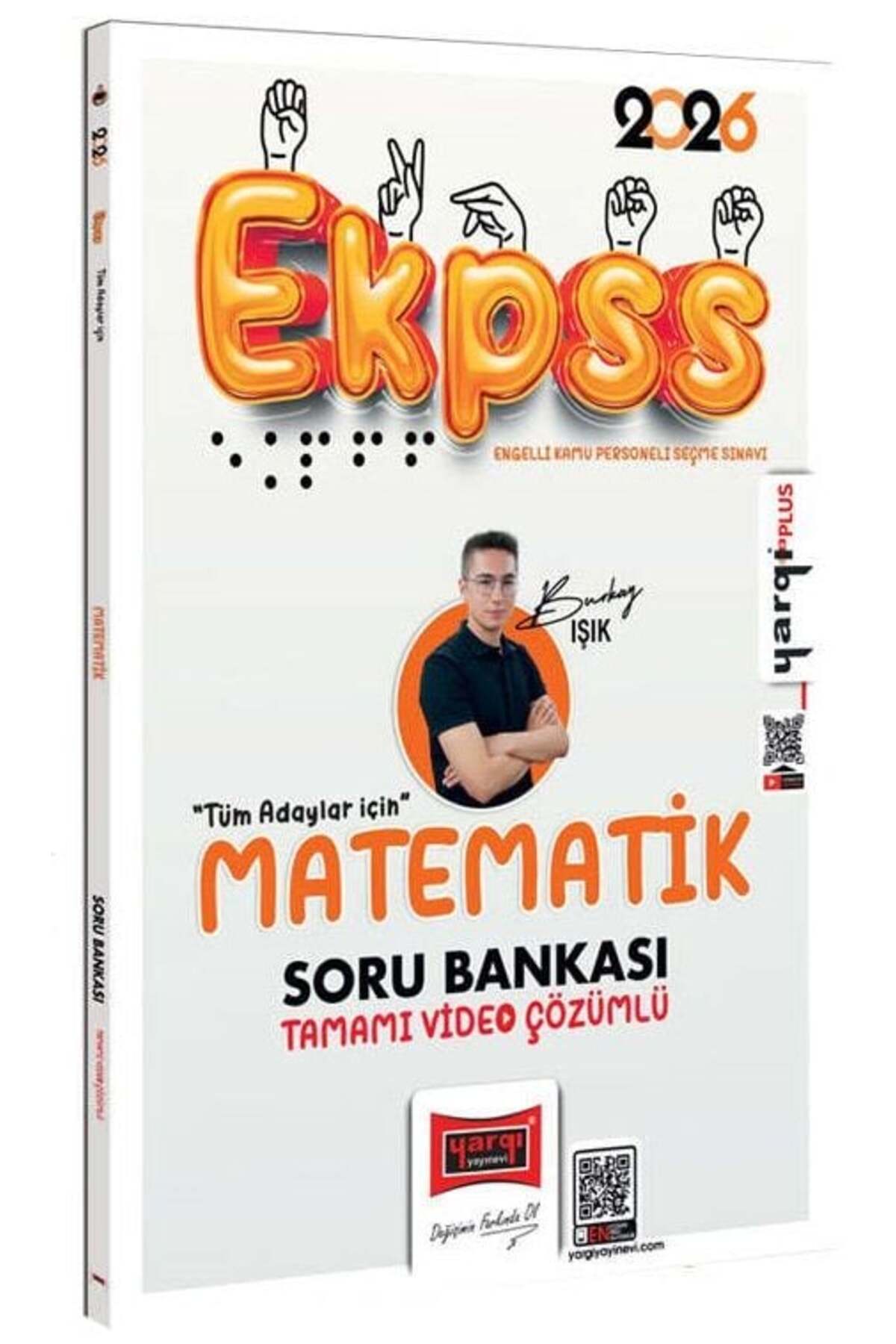 Yargı Yayınları 2026 EKPSS Tüm Adaylar İçin Matematik Tamamı Video Çözümlü Soru Bankası