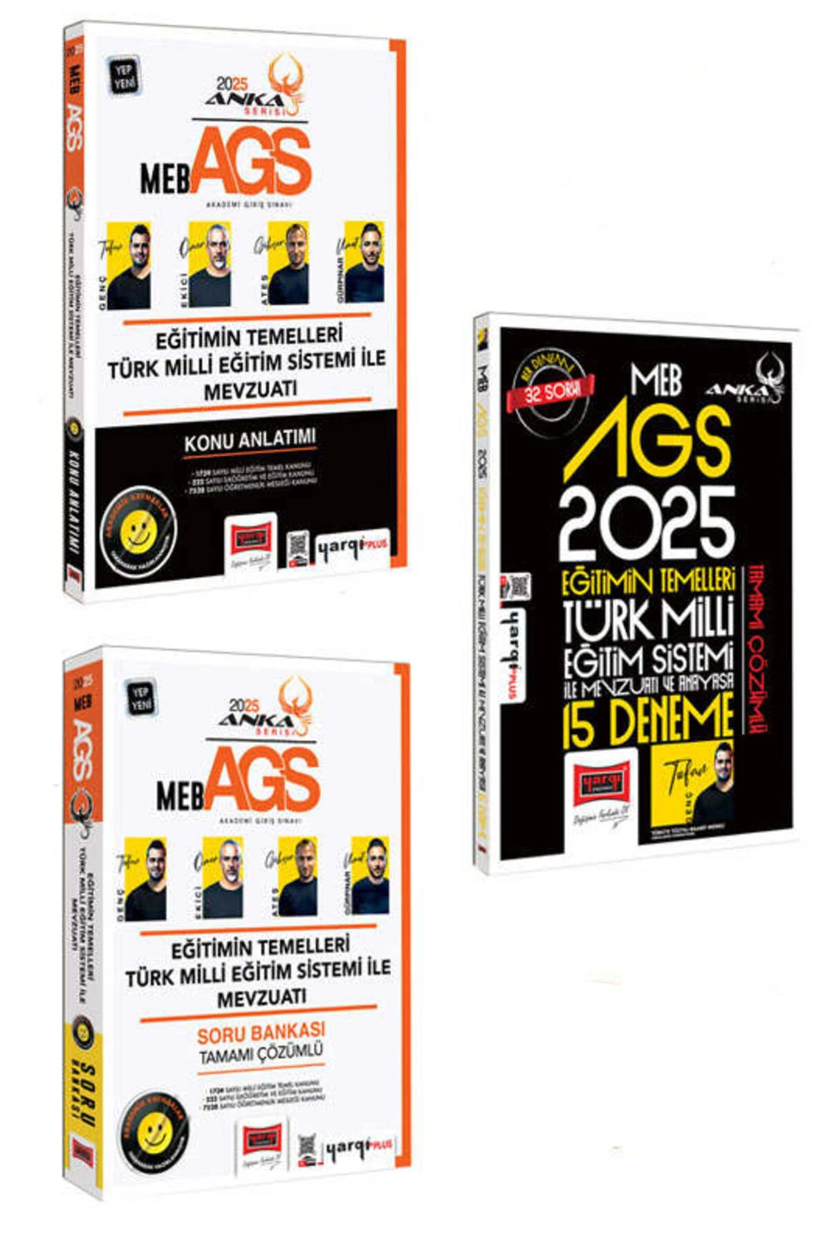 2025 MEB-AGS Eğitimin Temelleri Türk Milli Eğitim Sistemi ve Mevzuatı (Konu-Soru-Deneme) Seti