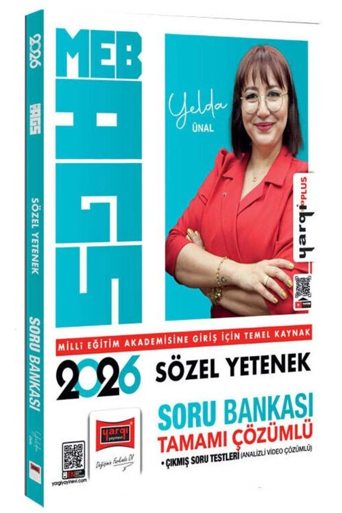 Yargı 2026 MEB-AGS Sözel Yetenek Soru Bankası Çözümlü - Yelda Ünal