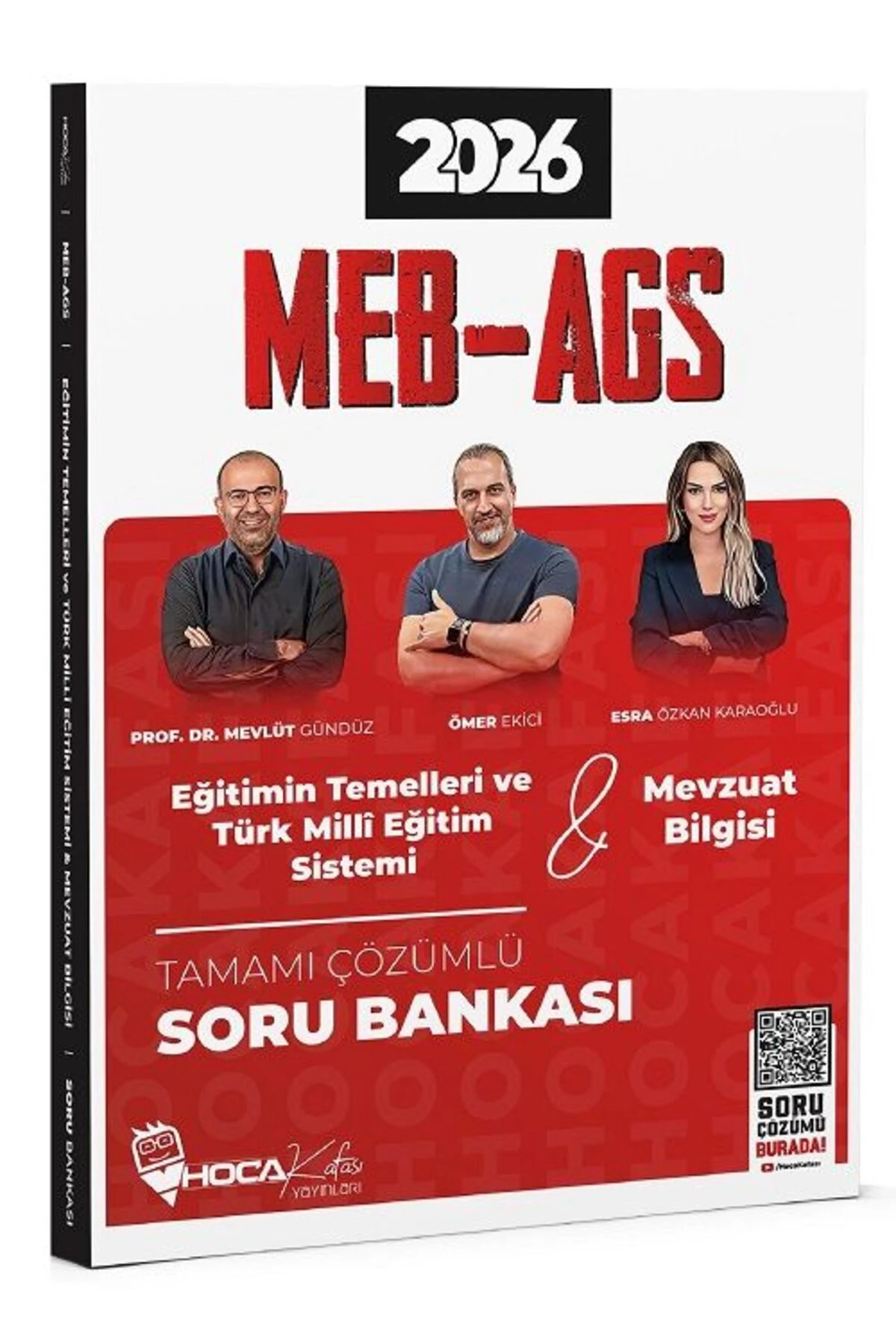 Hoca Kafası 2026 MEB-AGS Eğitimin Temelleri ve Türk Milli Eğitim Sistemi, Mevzuat Bilgisi Soru Banka