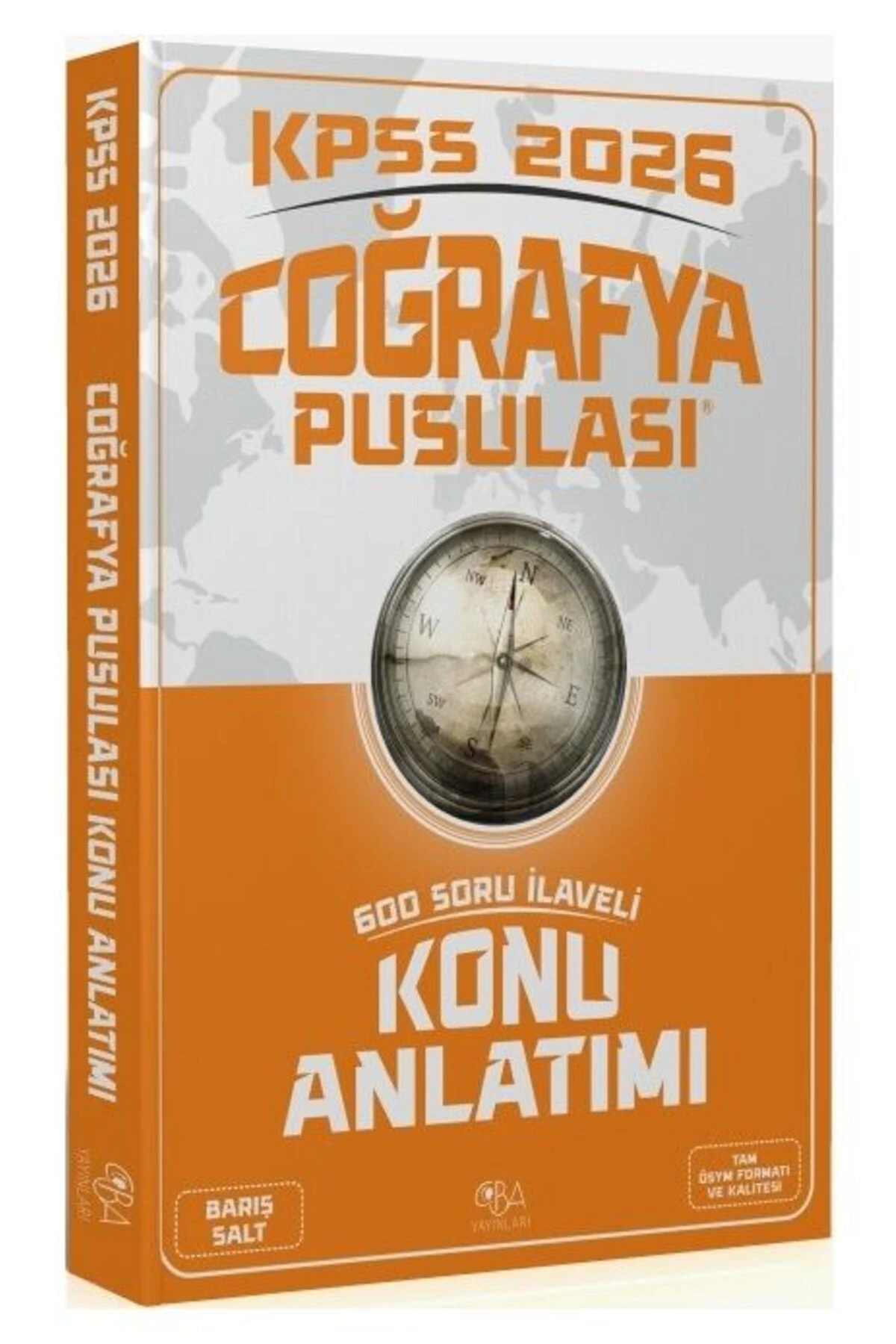 CBA Yayınları 2026 KPSS Coğrafya Pusulası Konu Anlatımı - Barış Salt CBA Yayınları