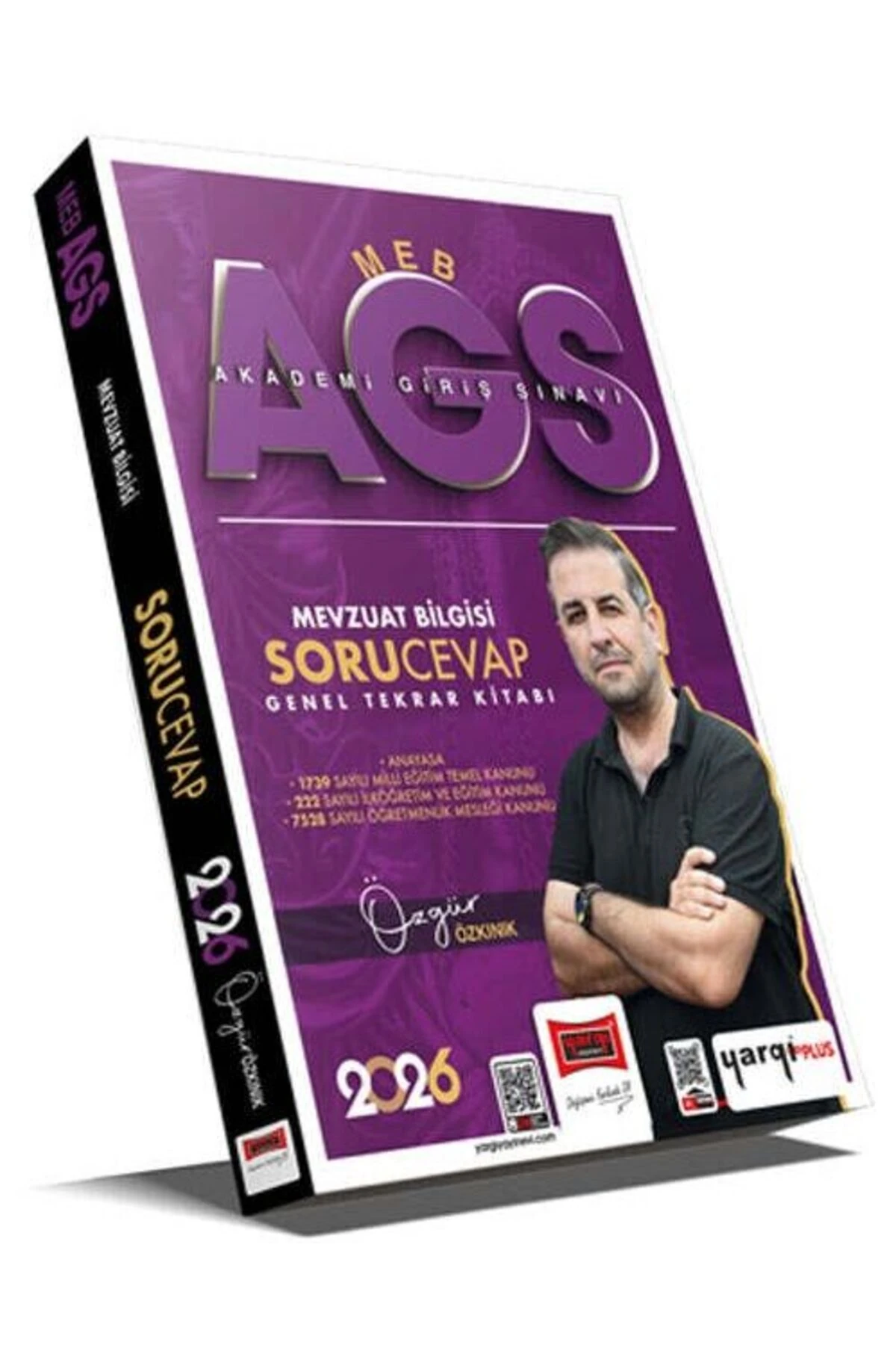 Yargı 2026 MEB-AGS Mevzuat Bilgisi Soru Cevap Genel Tekrar Kitabı - Özgür Özkınık Yargı Yayınları