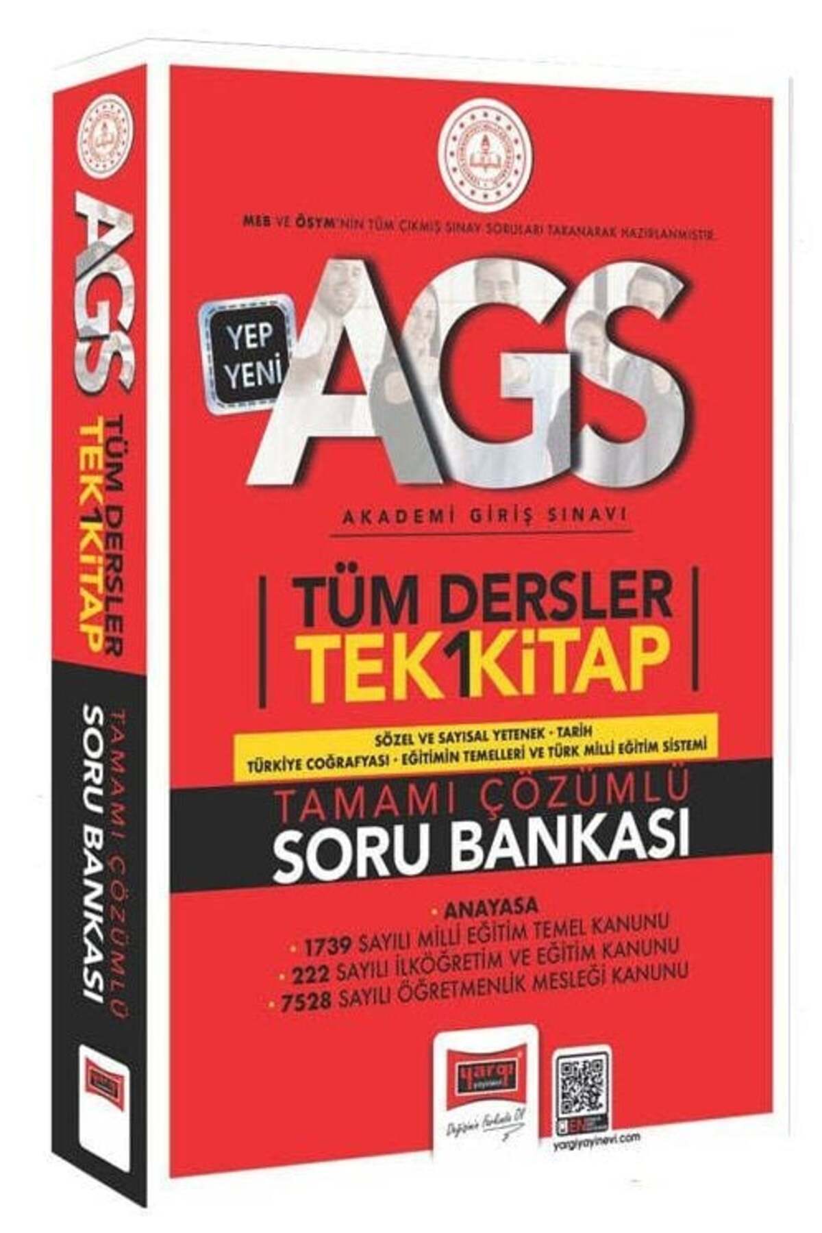 Yargı 2025 Meb-ags Tüm Dersler Soru Bankası Tek Kitap