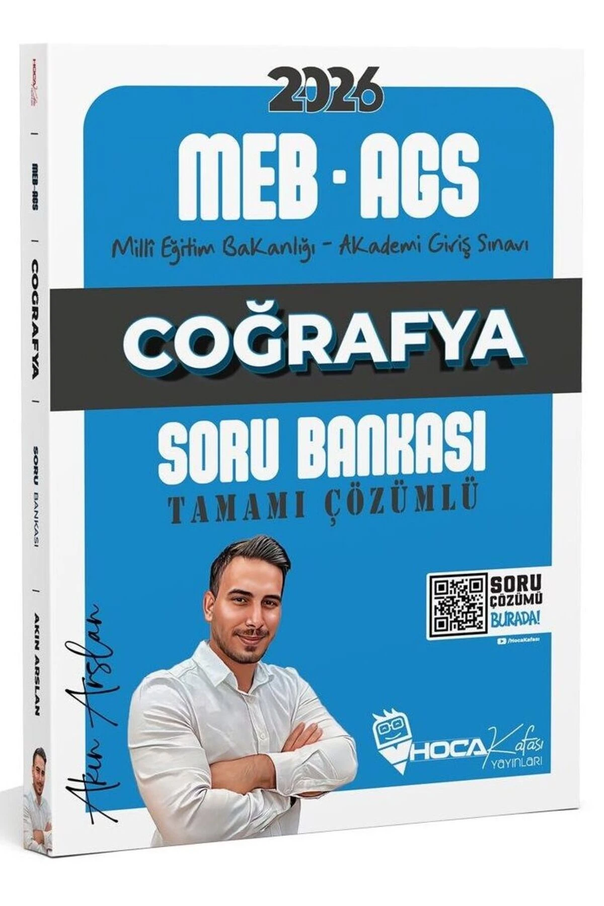 Hoca Kafası 2026 MEB-AGS Coğrafya Soru Bankası Çözümlü - Akın Arslan
