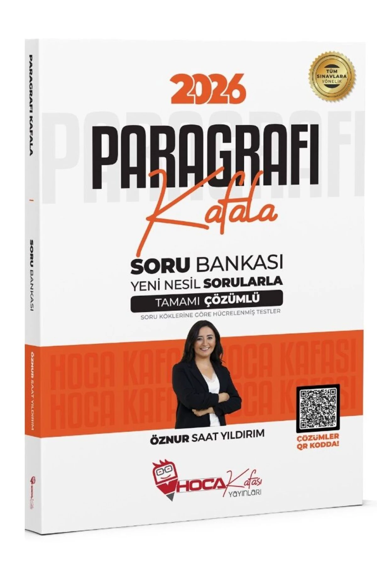 Hoca Kafası 2026 KPSS TYT ALES DGS Paragrafı Kafala Soru Bankası Çözümlü - Öznur Saat Yıldırım Hoca