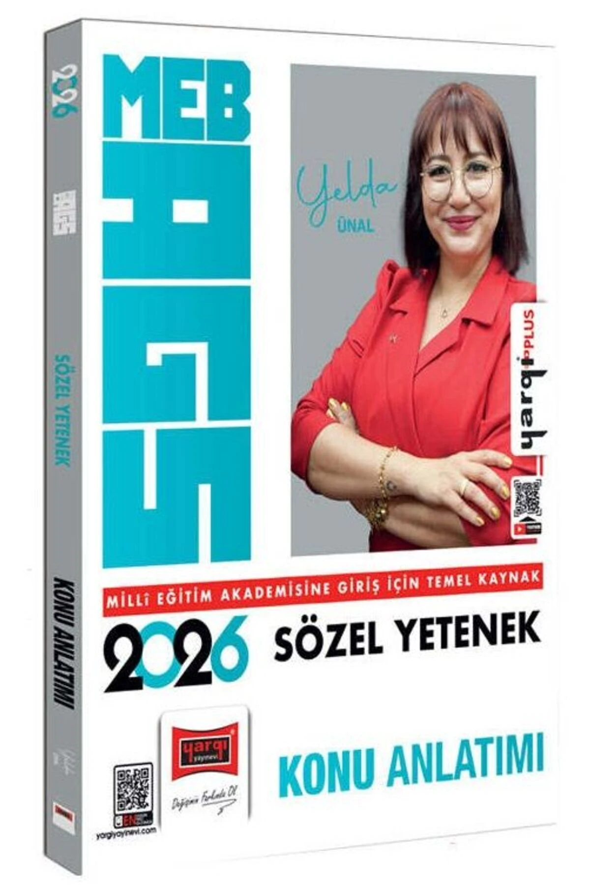 Yargı 2026 MEB-AGS Sözel Yetenek Soru Bankası Çözümlü - Yelda Ünal