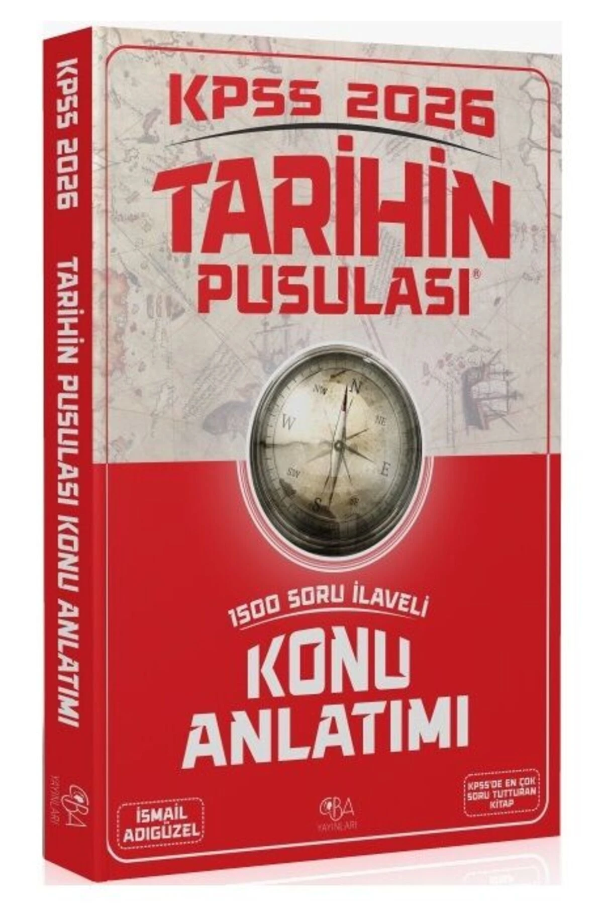 CBA Yayınları 2026 KPSS Tarihin Pusulası Konu Anlatımı - İsmail Adıgüzel CBA Yayınları