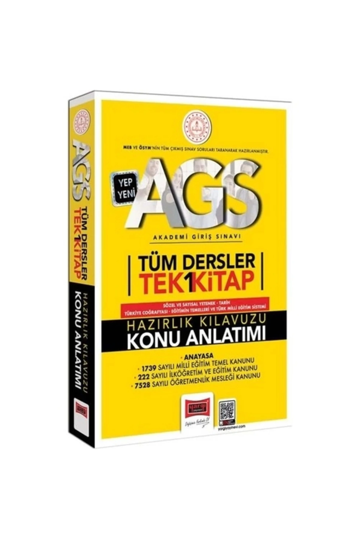 Yargı 2025 Meb-ags Tüm Dersler Konu Anlatımı Tek Kitap