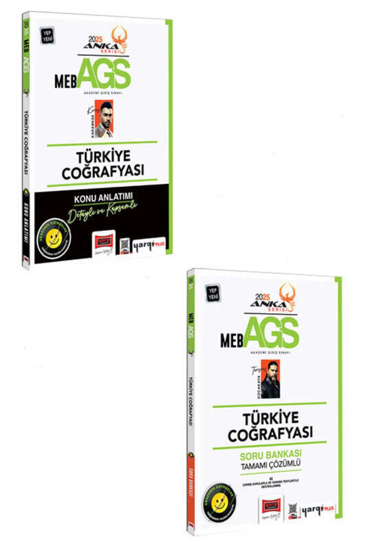 2025 MEB-AGS Anka Serisi Türkiye Coğrafyası Konu Anlatımı ve Soru Bankası Seti (2 Kitap)