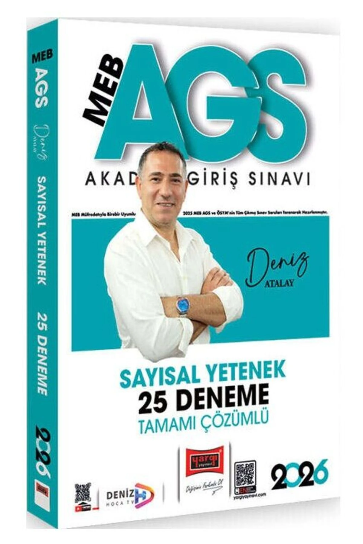 Yargı 2026 MEB-AGS Sayısal Yetenek 25 Deneme Çözümlü - Deniz Atalay