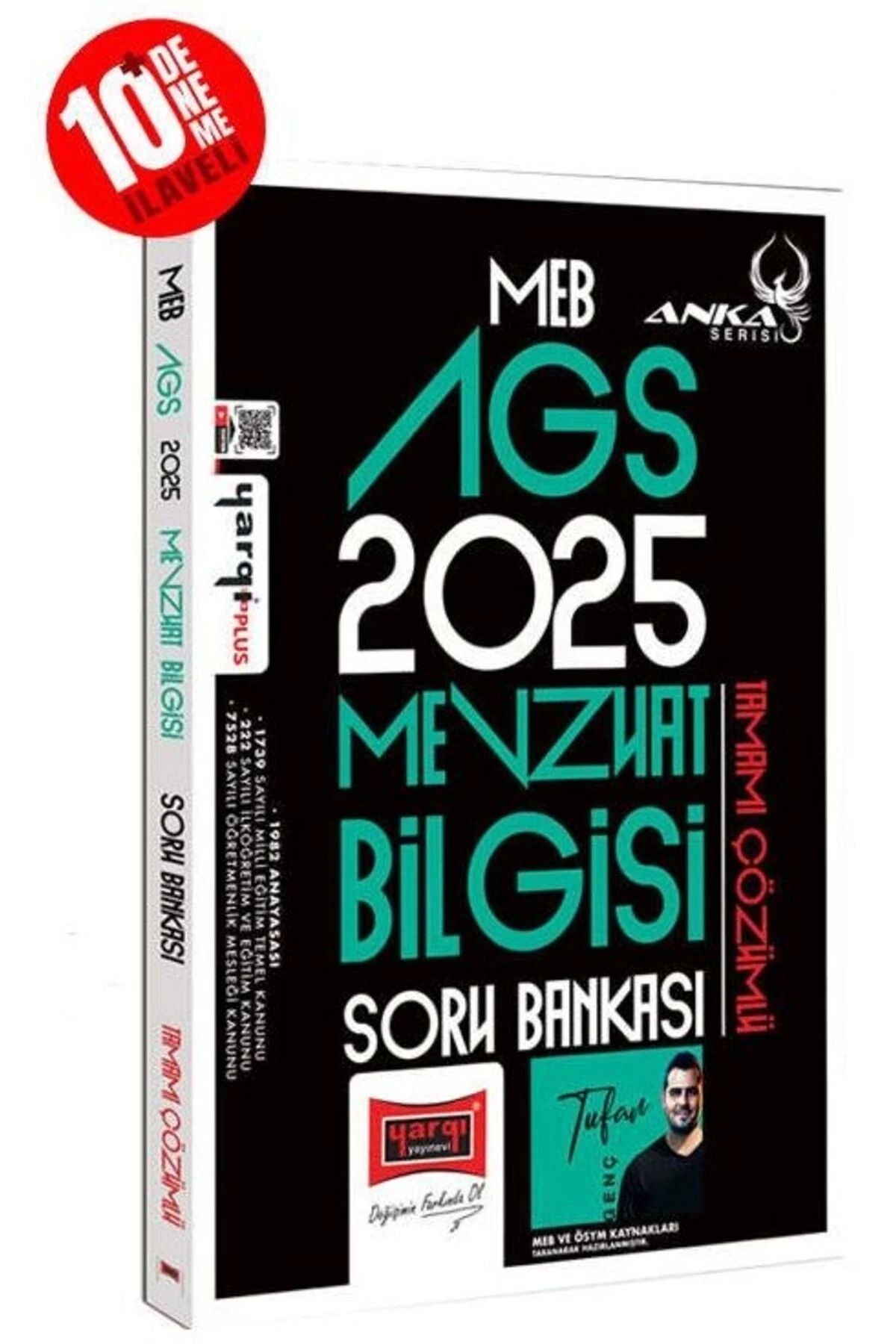 Yargı 2025 Meb-ags Mevzuat Bilgisi Soru Bankası Çözümlü Anka Serisi (10 DENEME ILAVELİ) - Tufan Genç