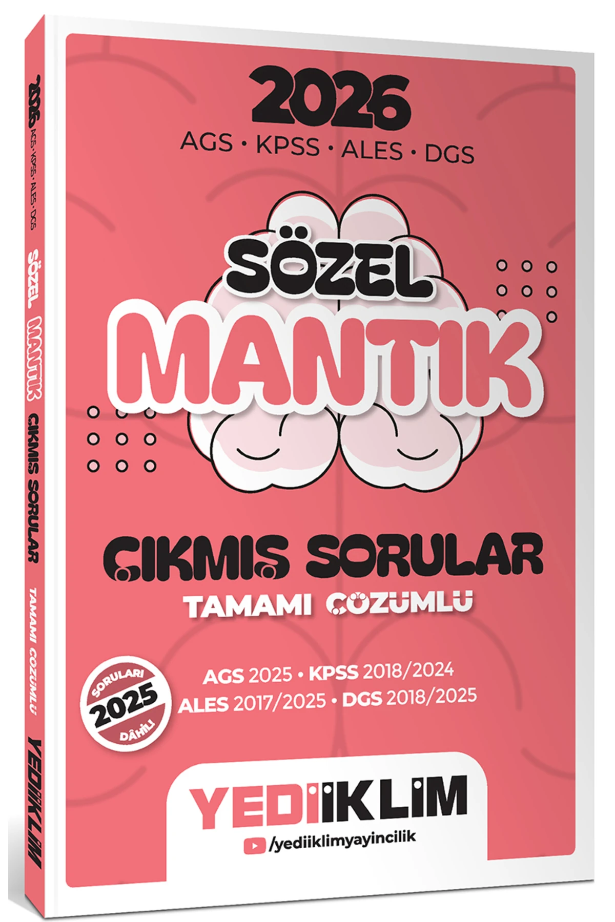 2026 AGS KPSS ALES DGS Sözel Mantık Tamamı Çözümlü Çıkmış Sorular