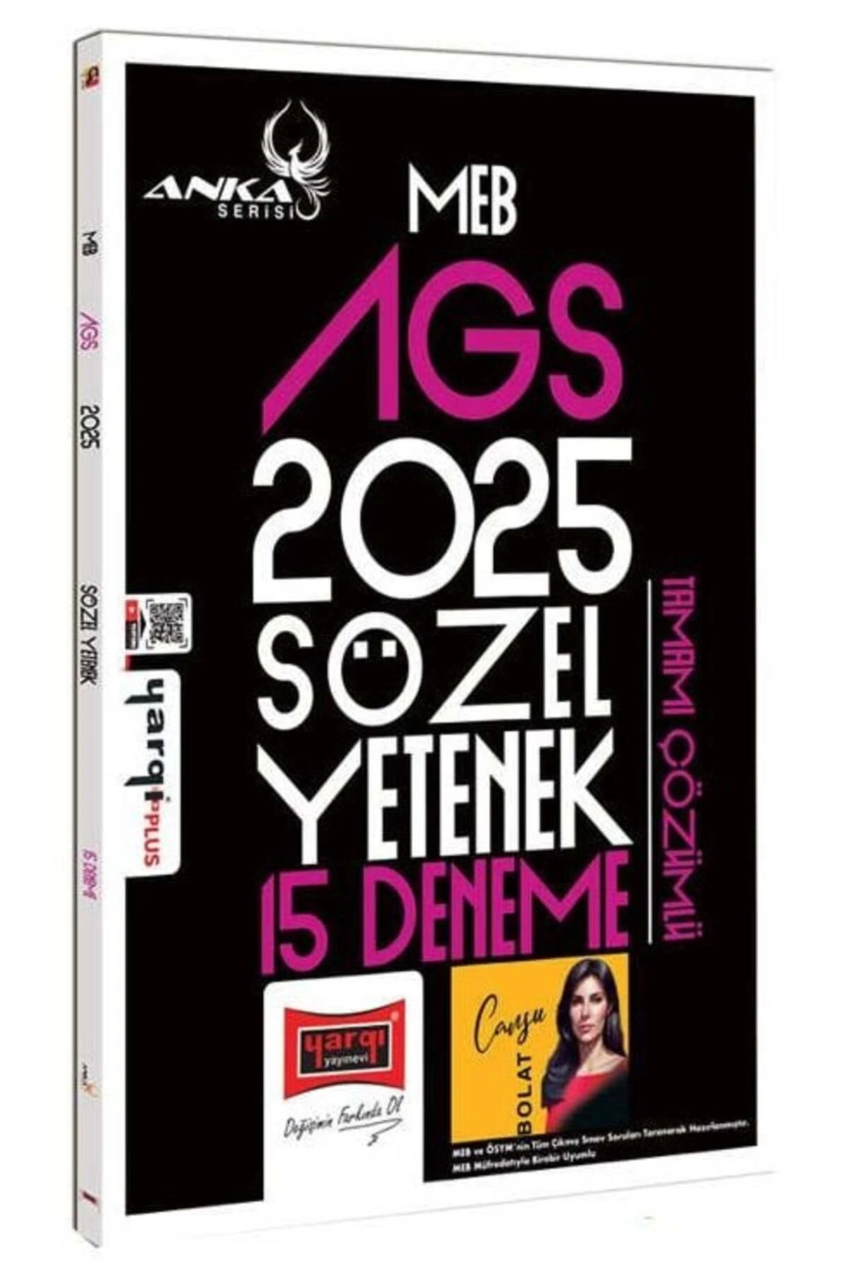Yargı 2025 MEB-AGS Sözel Yetenek 15 Deneme Çözümlü Anka Serisi - Cansu Bolat Yargı Yayınları