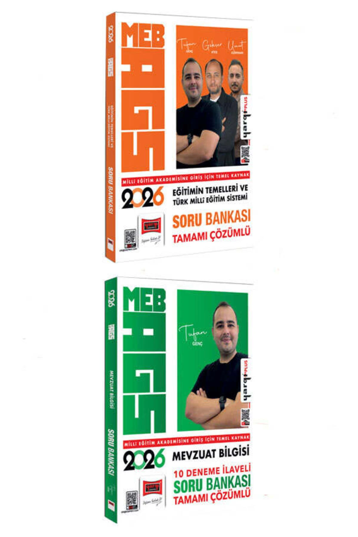 Yargı Yayınları 2026 MEB-AGS Eğitimin Temelleri ve Mevzuat Bilgisi Soru Bankası Seti (2 Kitap)