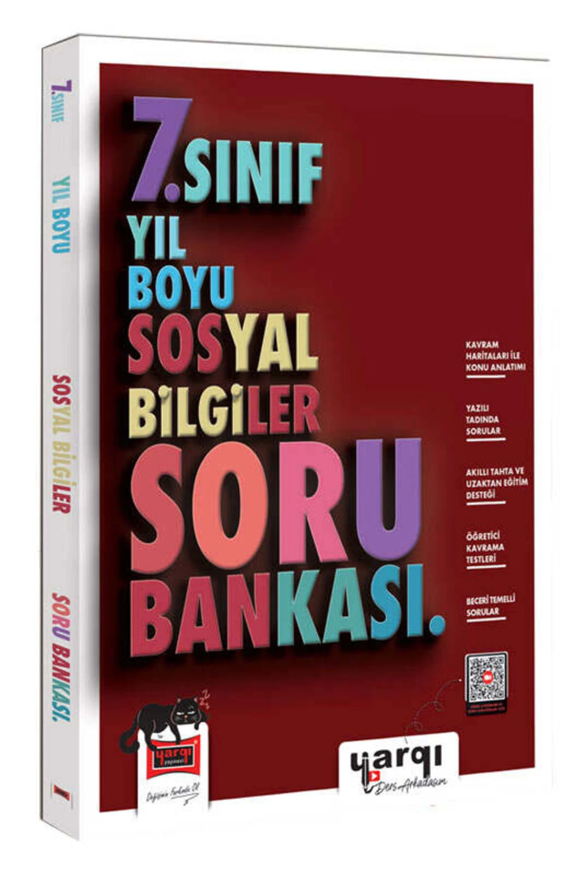 Yargı Ders Arkadaşım 7.Sınıf Yıl Boyu Sosyal Bilgiler Soru Bankası