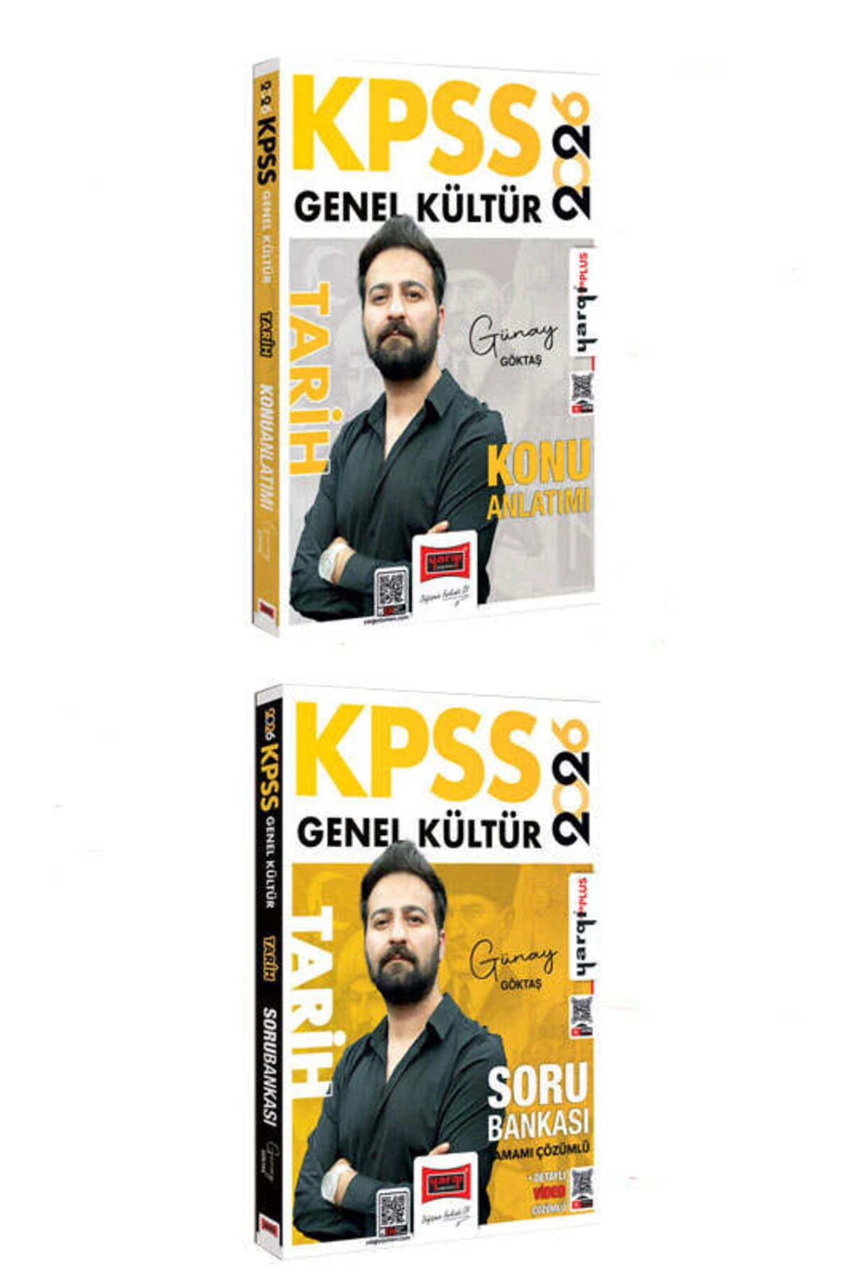Yargı Yayınları 2026 KPSS Genel Kültür Tarih Konu Anlatımı ve Soru Bankası Seti (Günay Göktaş)