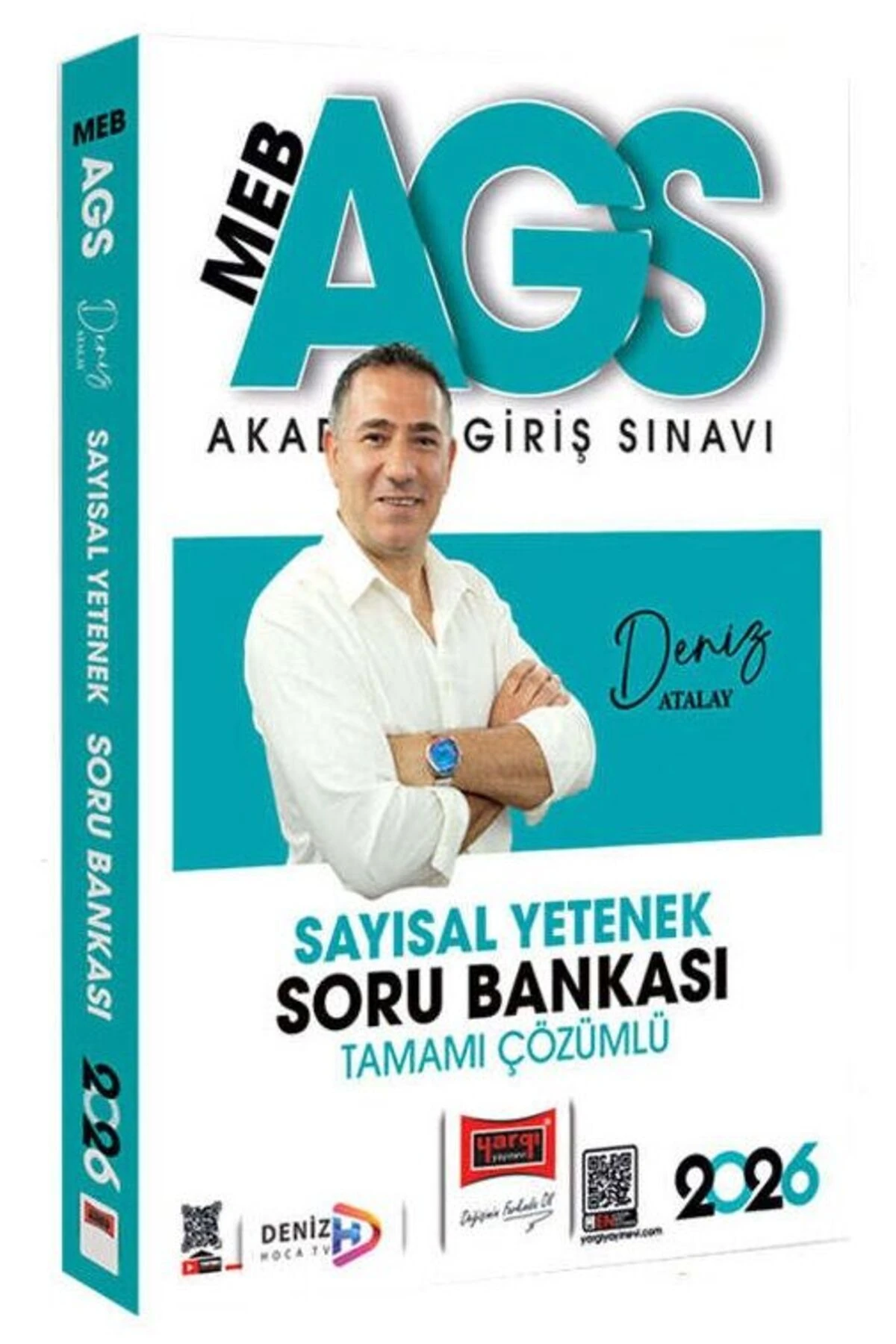 Yargı 2026 MEB-AGS Sayısal Yetenek Soru Bankası Çözümlü - Deniz Atalay