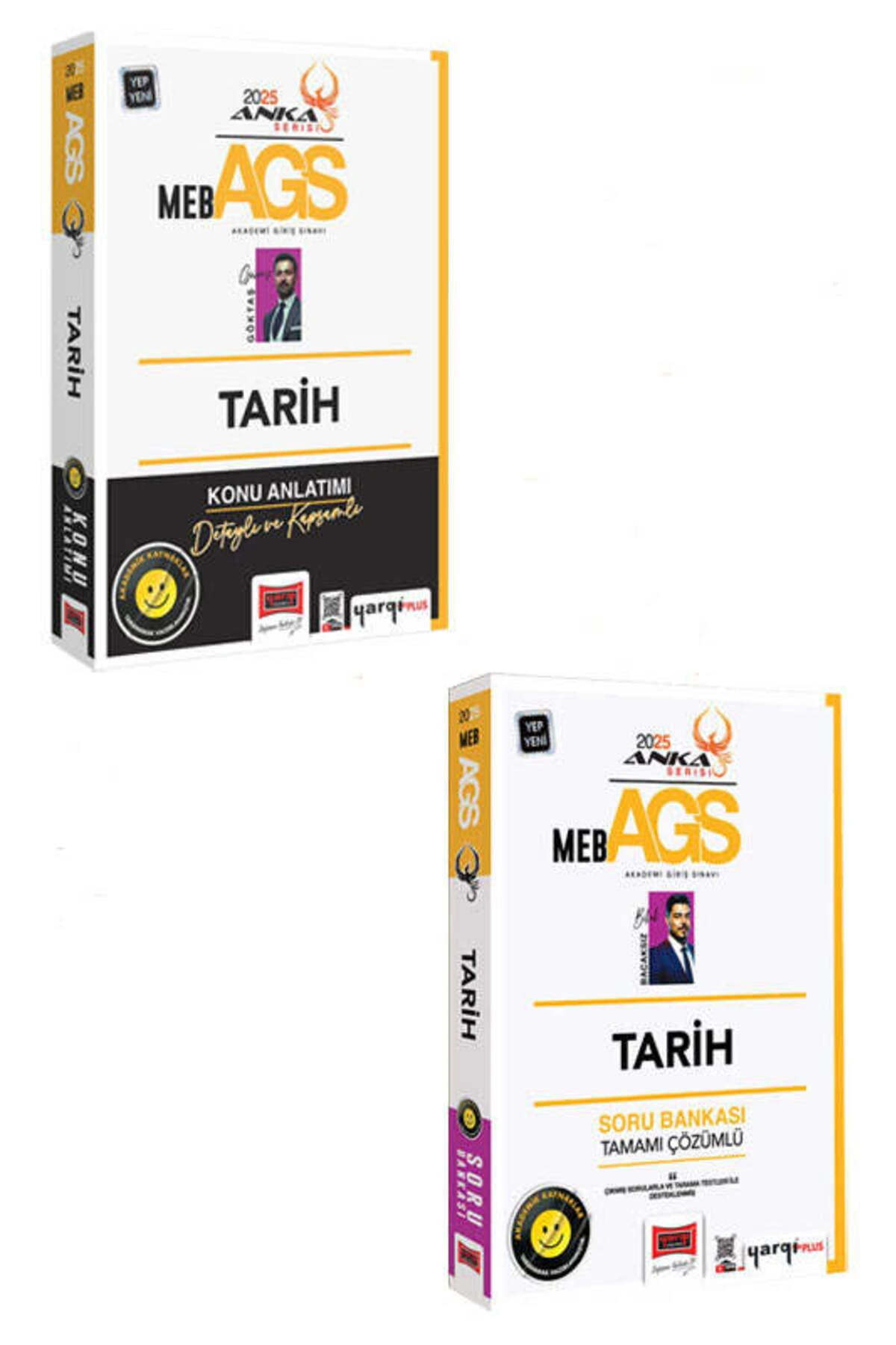 Yargı Yayınları 2025 MEB-AGS Anka Serisi Tarih Konu Anlatımı ve Soru Bankası Seti