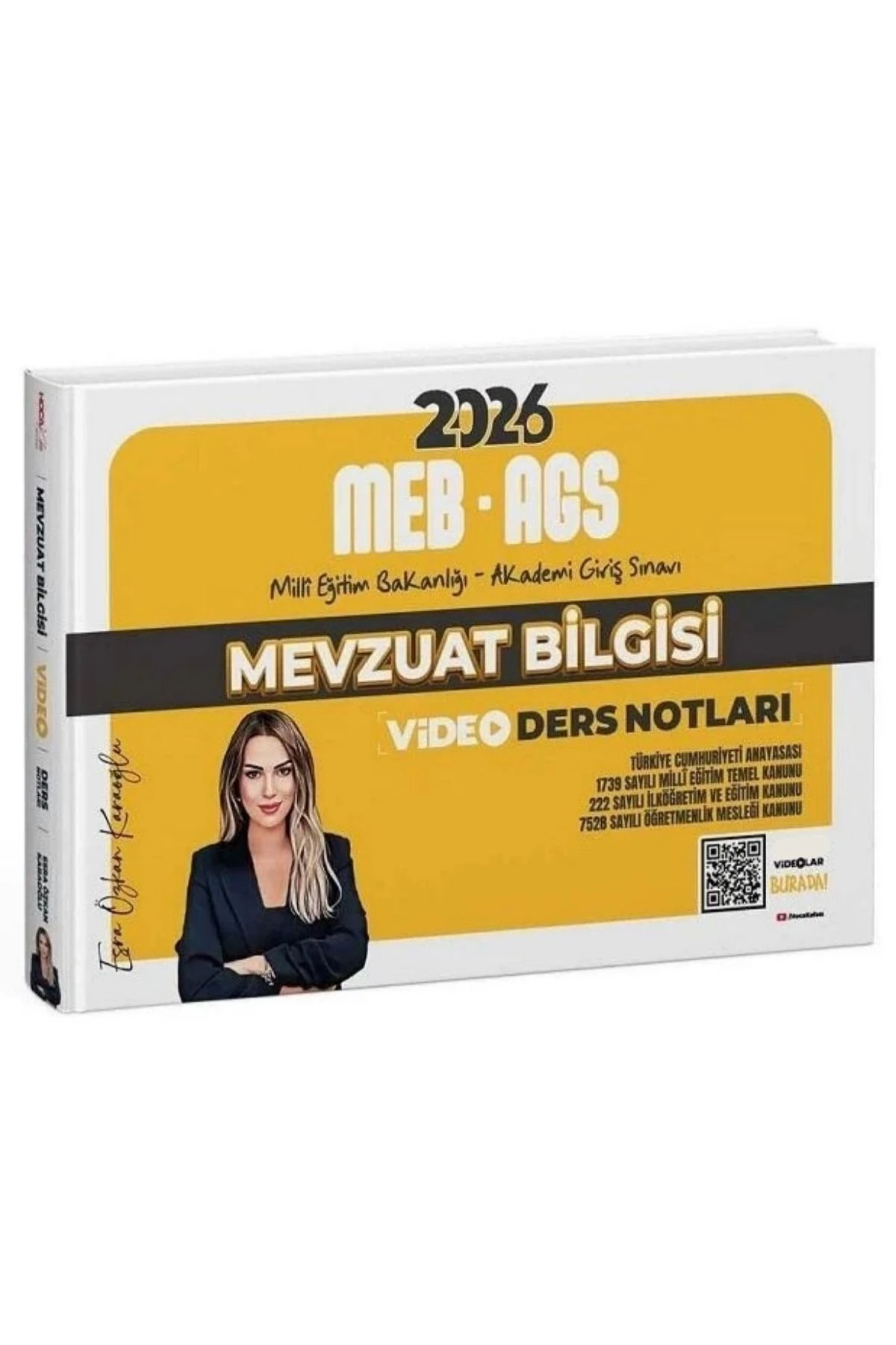Hoca Kafası 2026 MEB-AGS Mevzuat Bilgisi Video Ders Notları - Esra Özkan Karaoğlu Hoca Kafası Yayınl