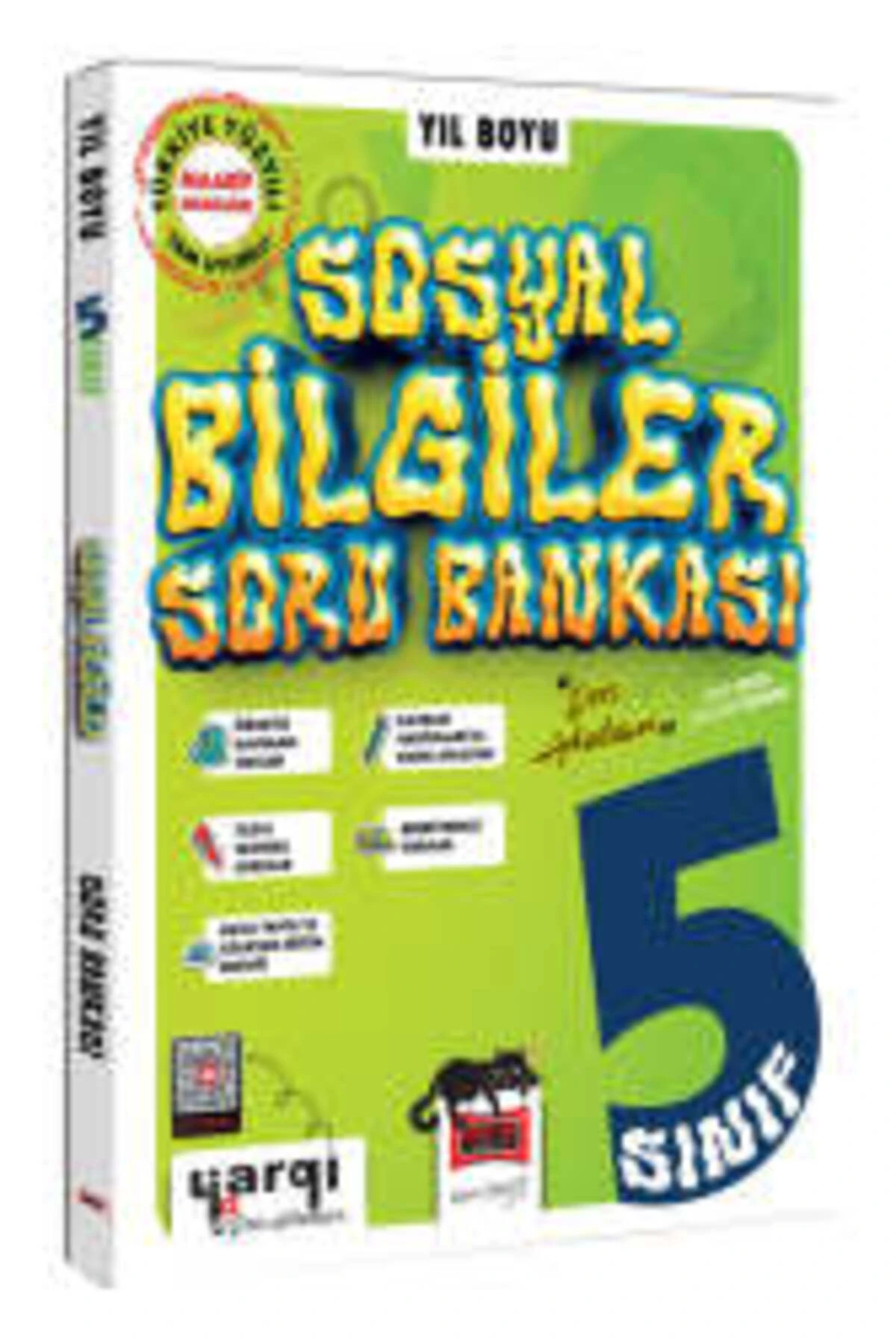 Yargı Ders Arkadaşım 5.Sınıf Sosyal Bilgiler Yıl Boyu Soru Bankası