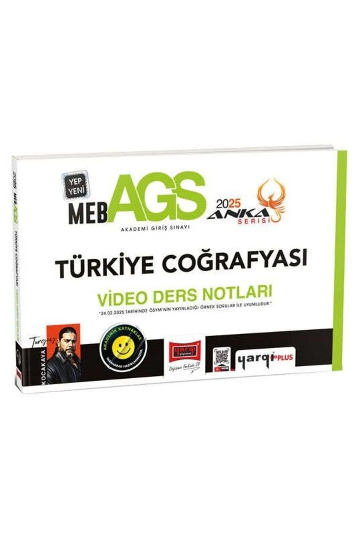 Yargı 2025 Meb-ags Türkiye Coğrafyası Video Ders Notları Anka Serisi - Turgay Kocakaya Yargı Yayınla
