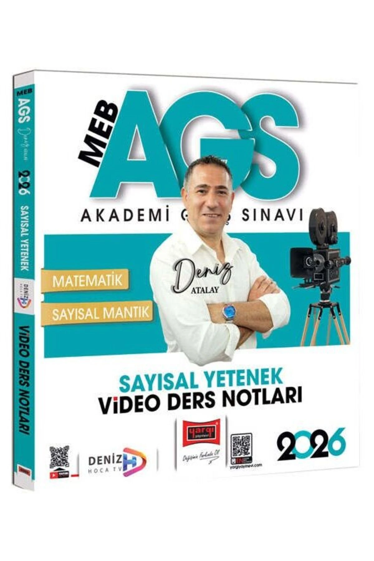 Yargı 2026 MEB-AGS Sayısal Yetenek Video Ders Notları - Deniz Atalay Yargı Yayınları