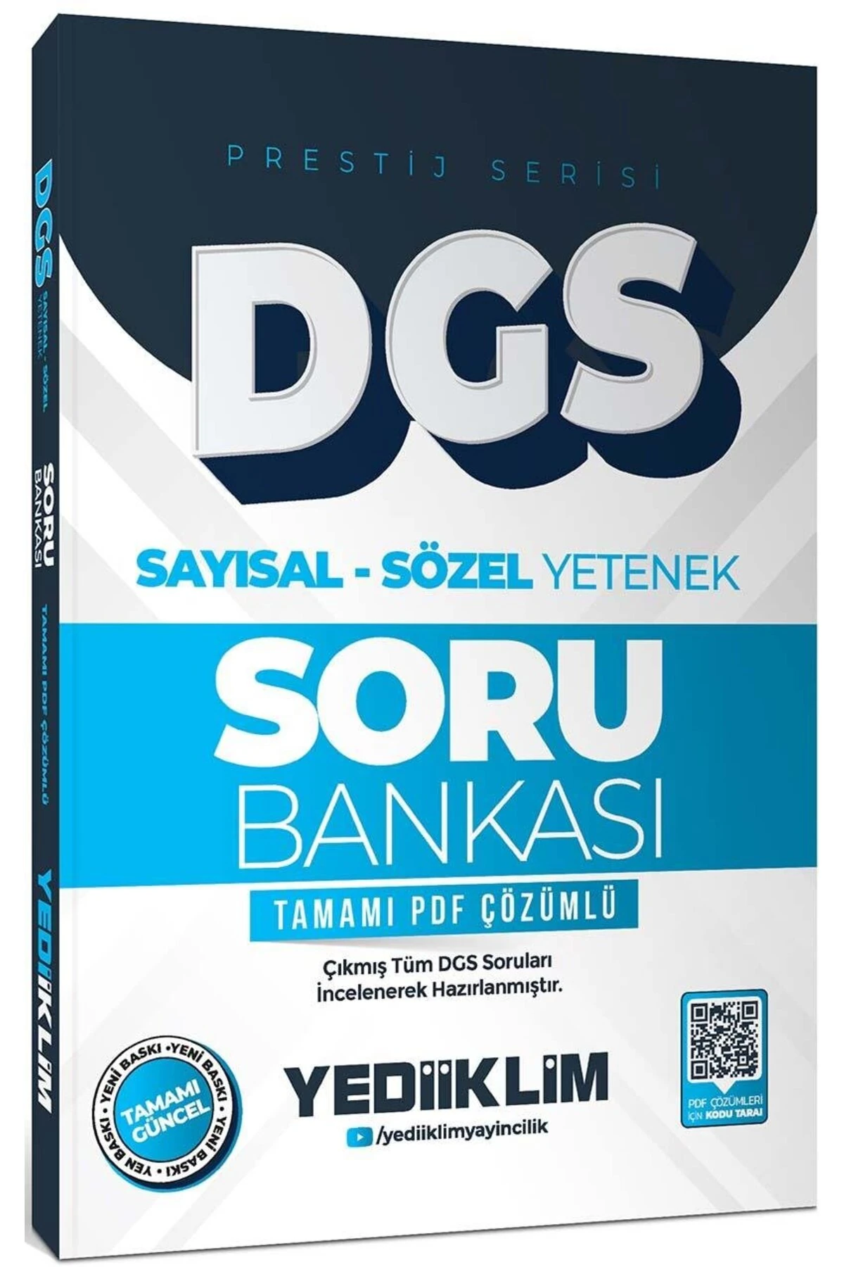 2026 DGS Prestij Serisi Sayısal Sözel Yetenek Tamamı PDF Çözümlü Soru Bankası