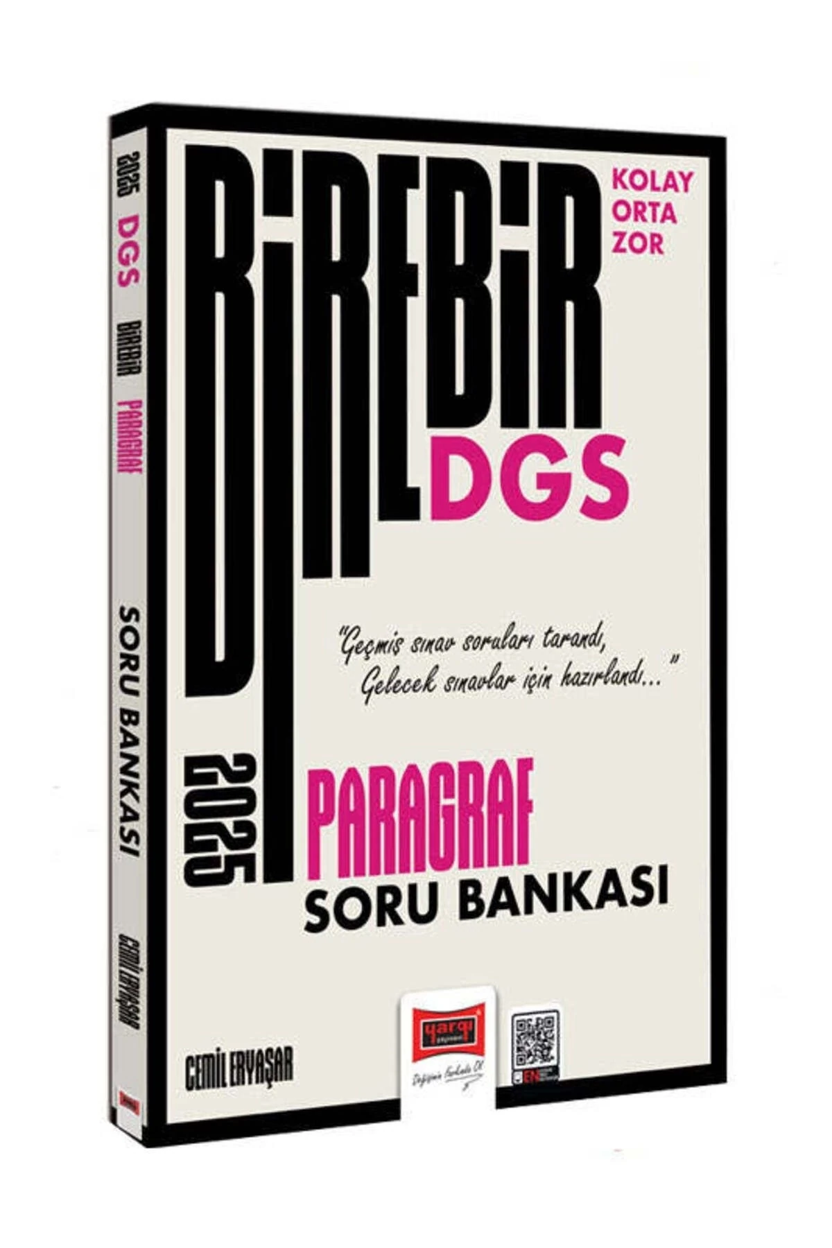 Yargı Yayınları 2025 DGS Birebir Serisi Kolay-Orta-Zor Paragraf Soru Bankası
