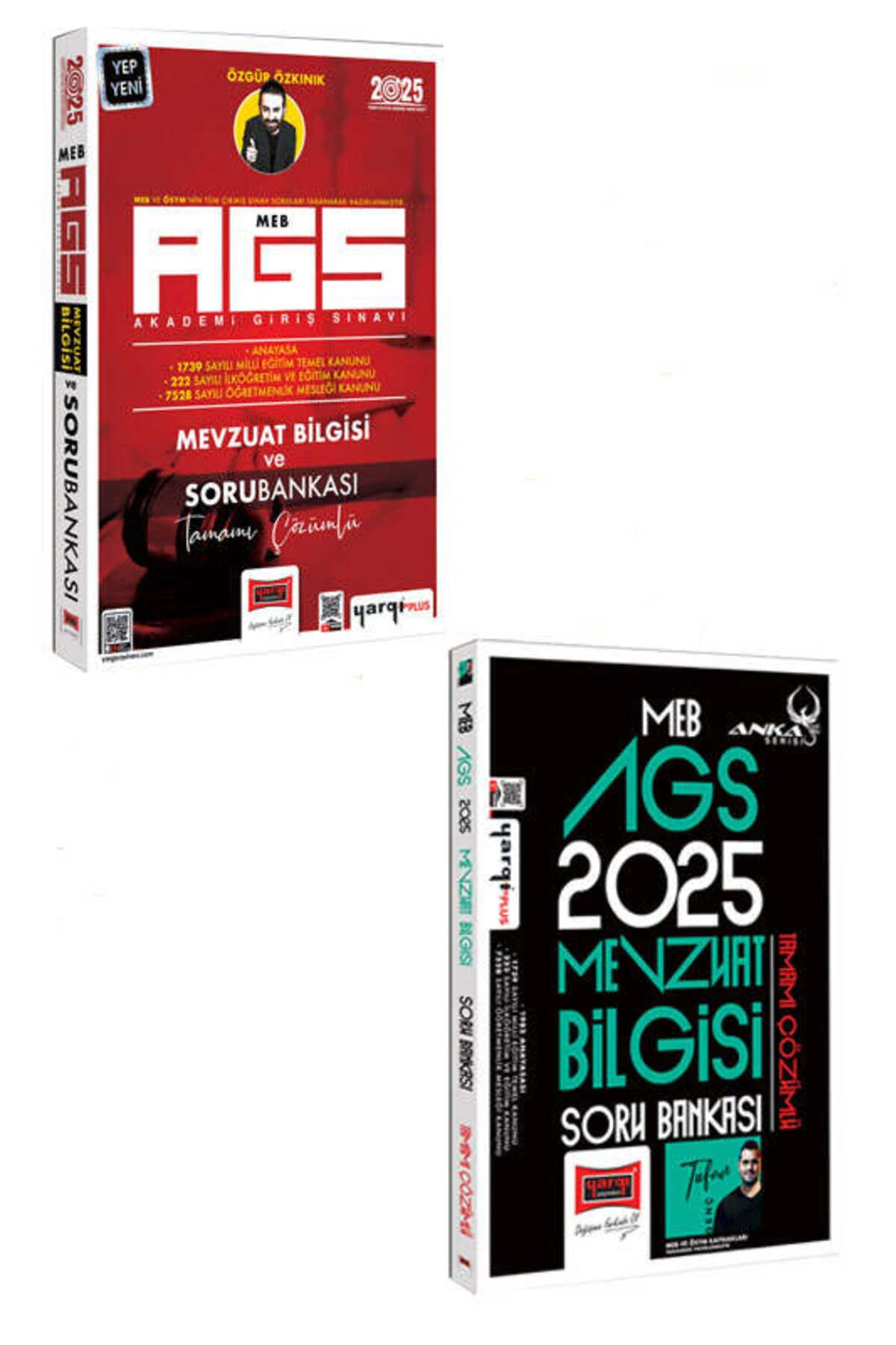 Yargı Yayınları 2025 MEB-AGS Mevzuat Bilgisi Soru Bankası Seti (Özgür Özkınık - Tufan Genç)