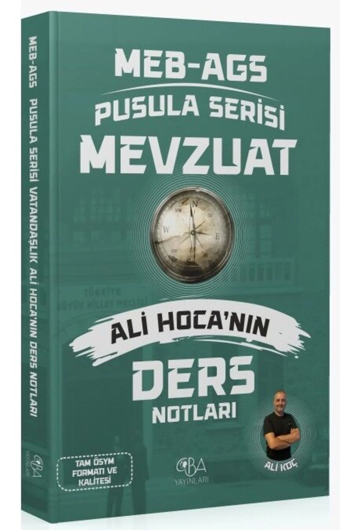 CBA Yayınları 2026 MEB-AGS Mevzuat Ders Notları Pusula Serisi - Ali Koç CBA Yayınları