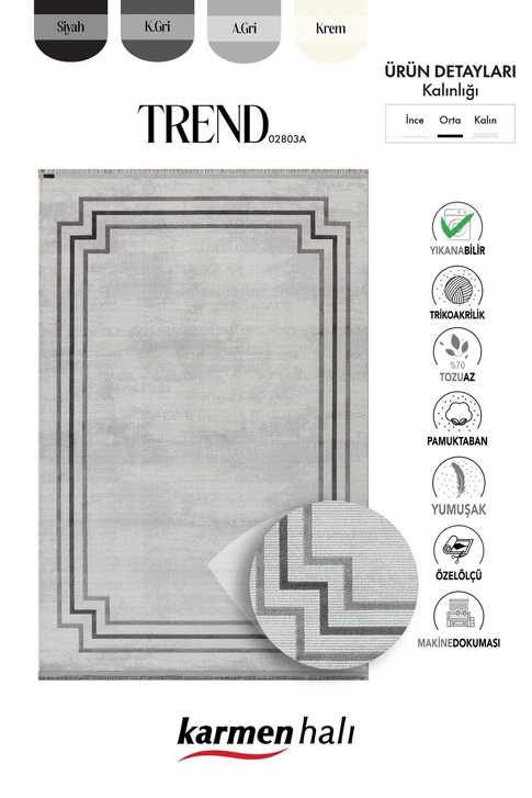 TREND MAKİNA HALISI