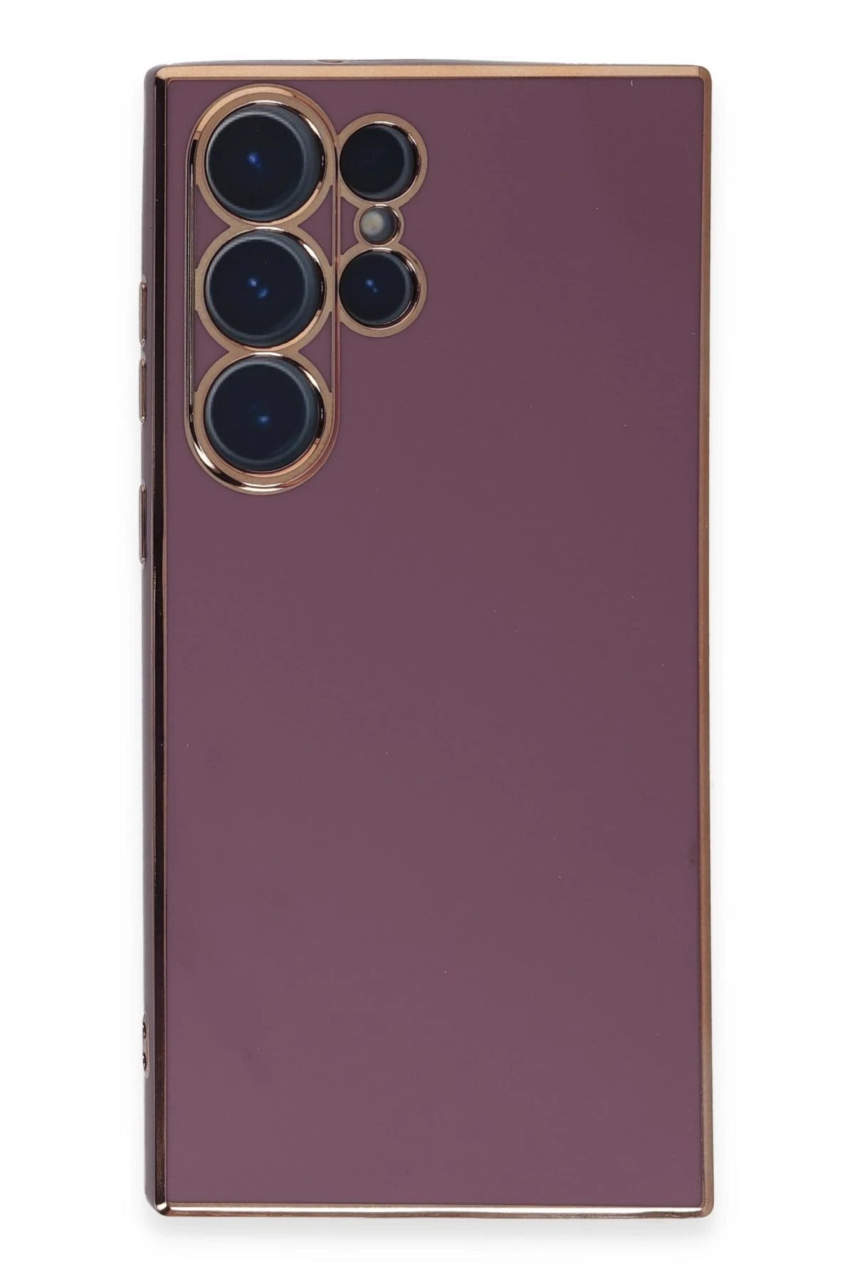 Samsung Galaxy S23 Ultra Kılıf Volet Silikon - Mor
