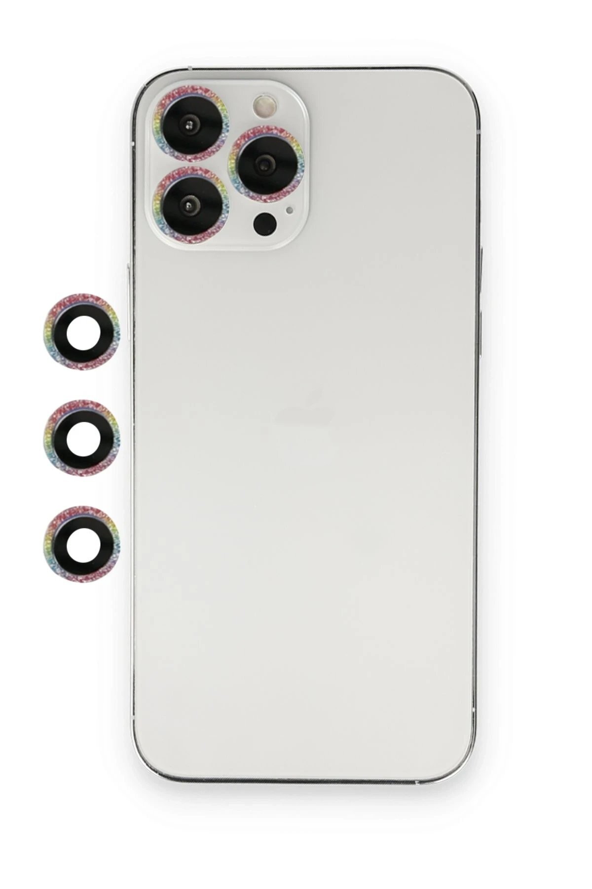 iPhone 12 Pro Shine Kamera Lens - Rainbow