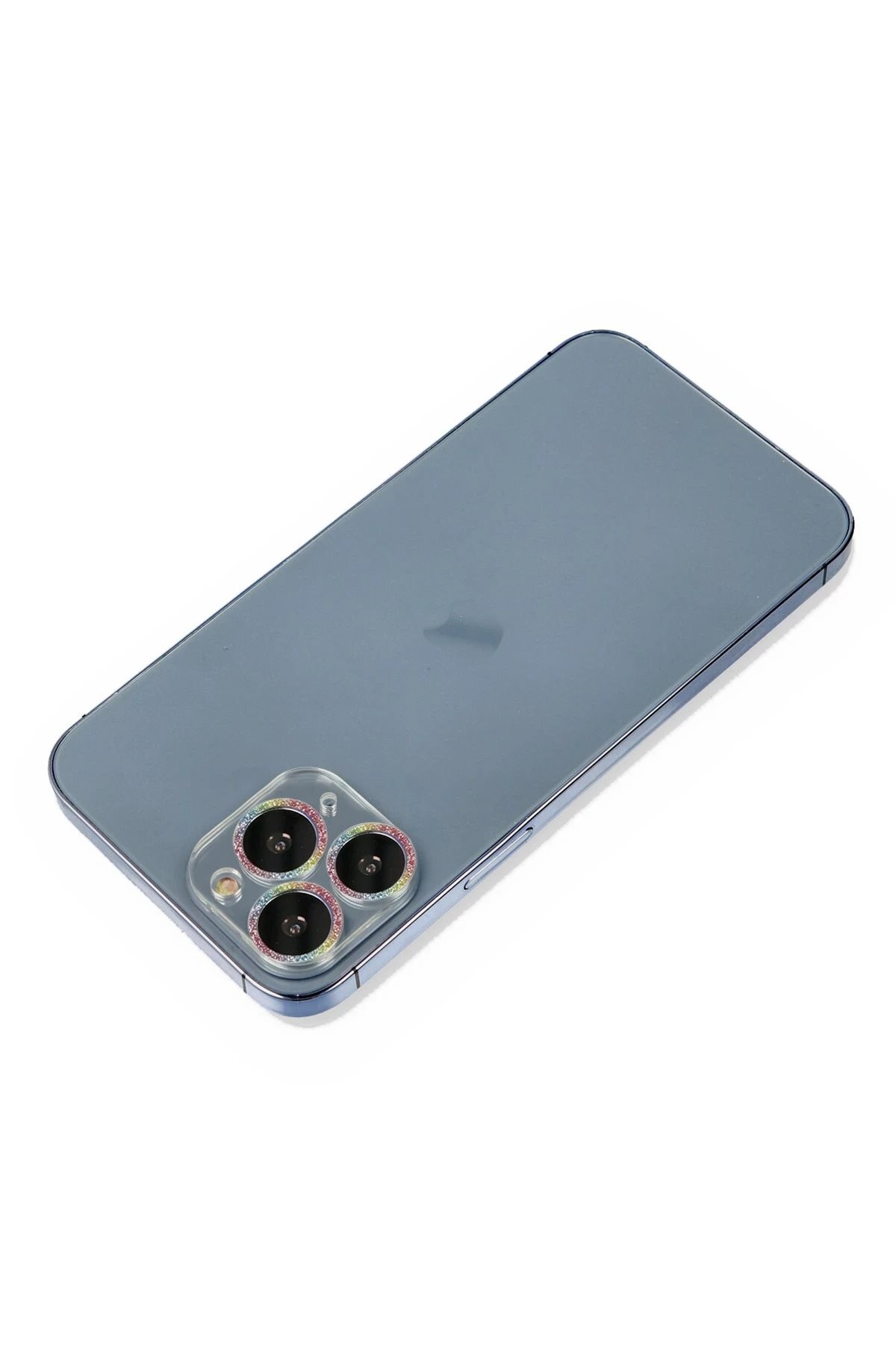 iPhone 11 Pro Shine Kamera Lens Koruma Cam - Rainbow