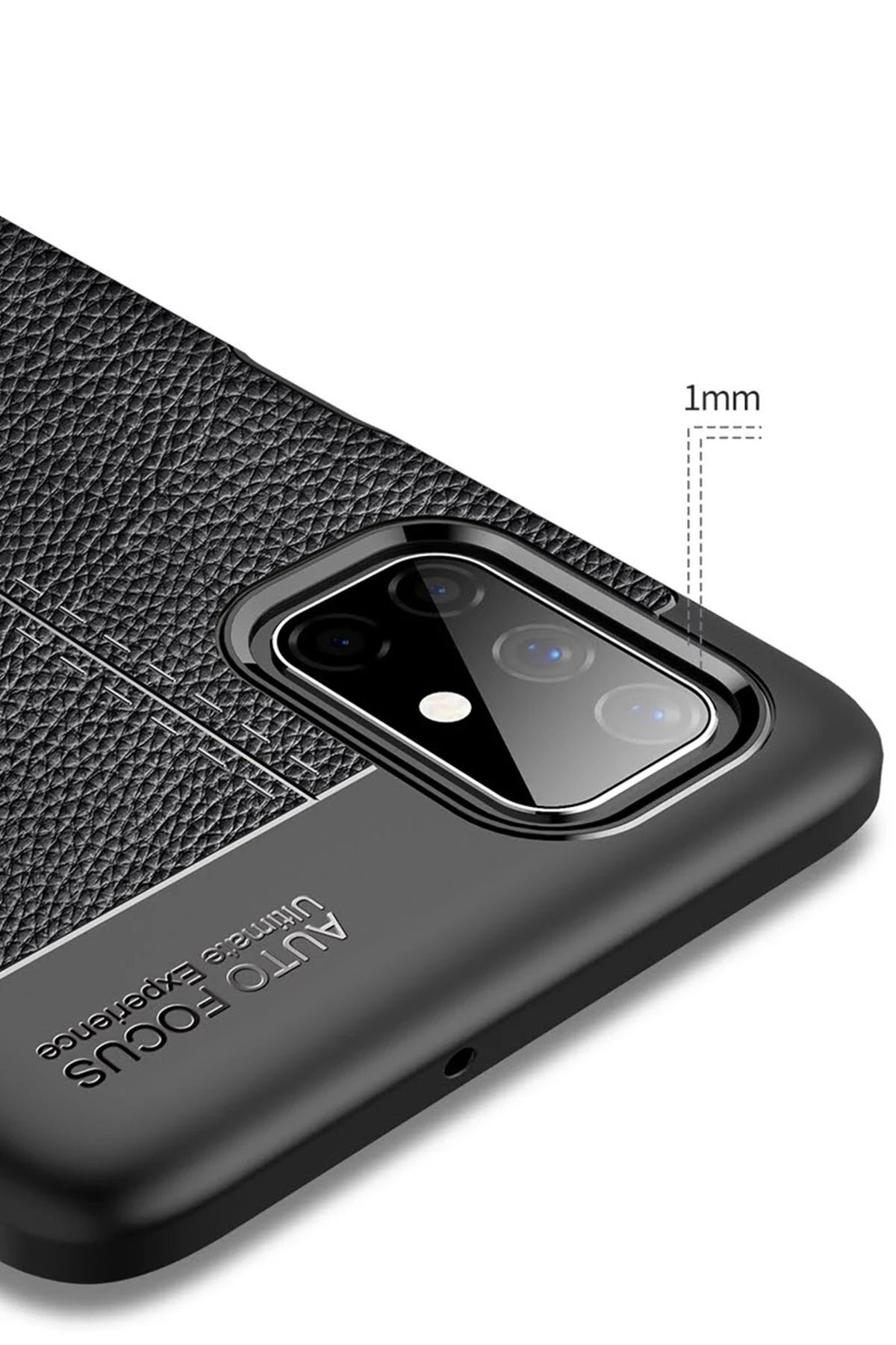 Samsung Galaxy M51 Kılıf Auto Focus Kapak - Lacivert